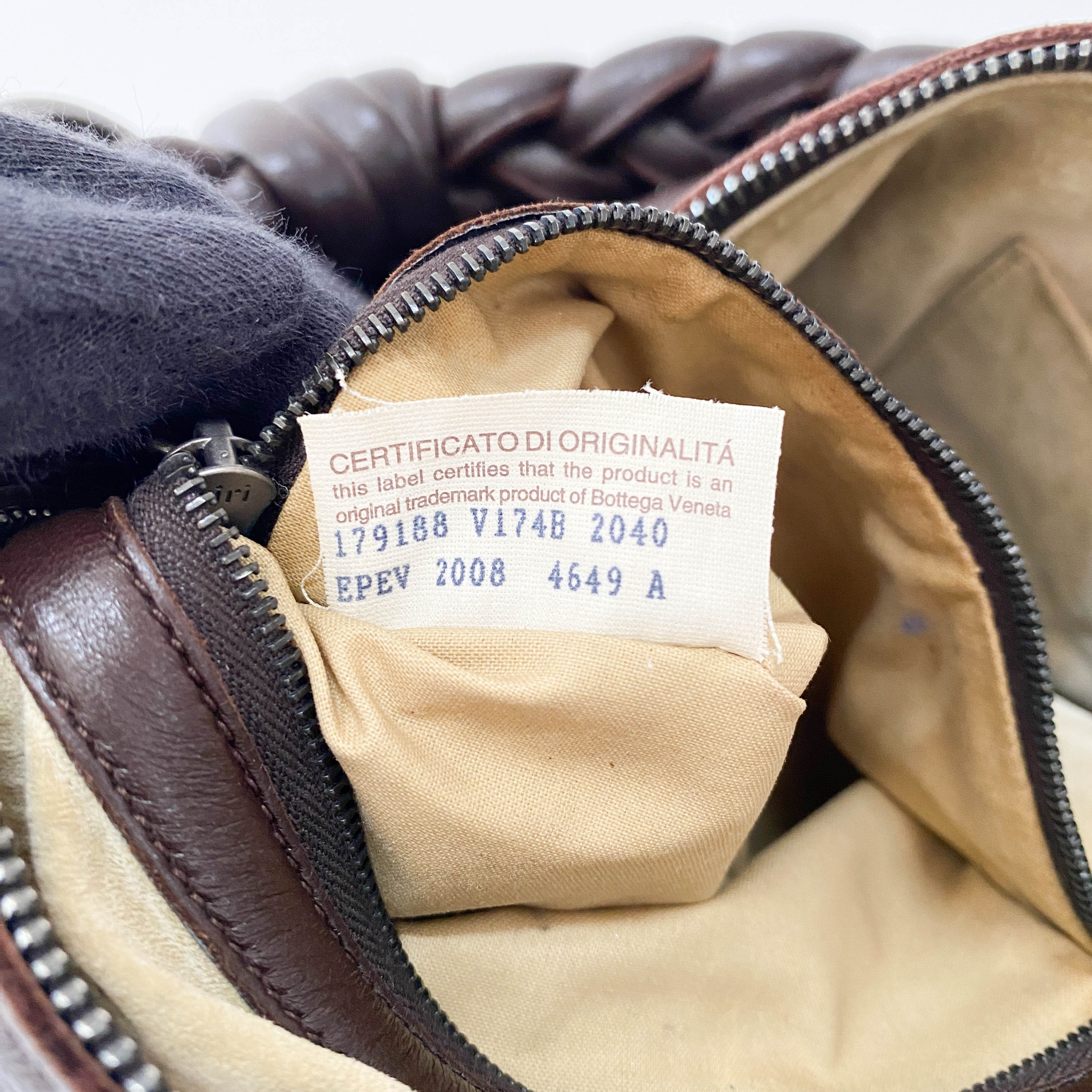Vintage Brown Leather Shoulder Bag