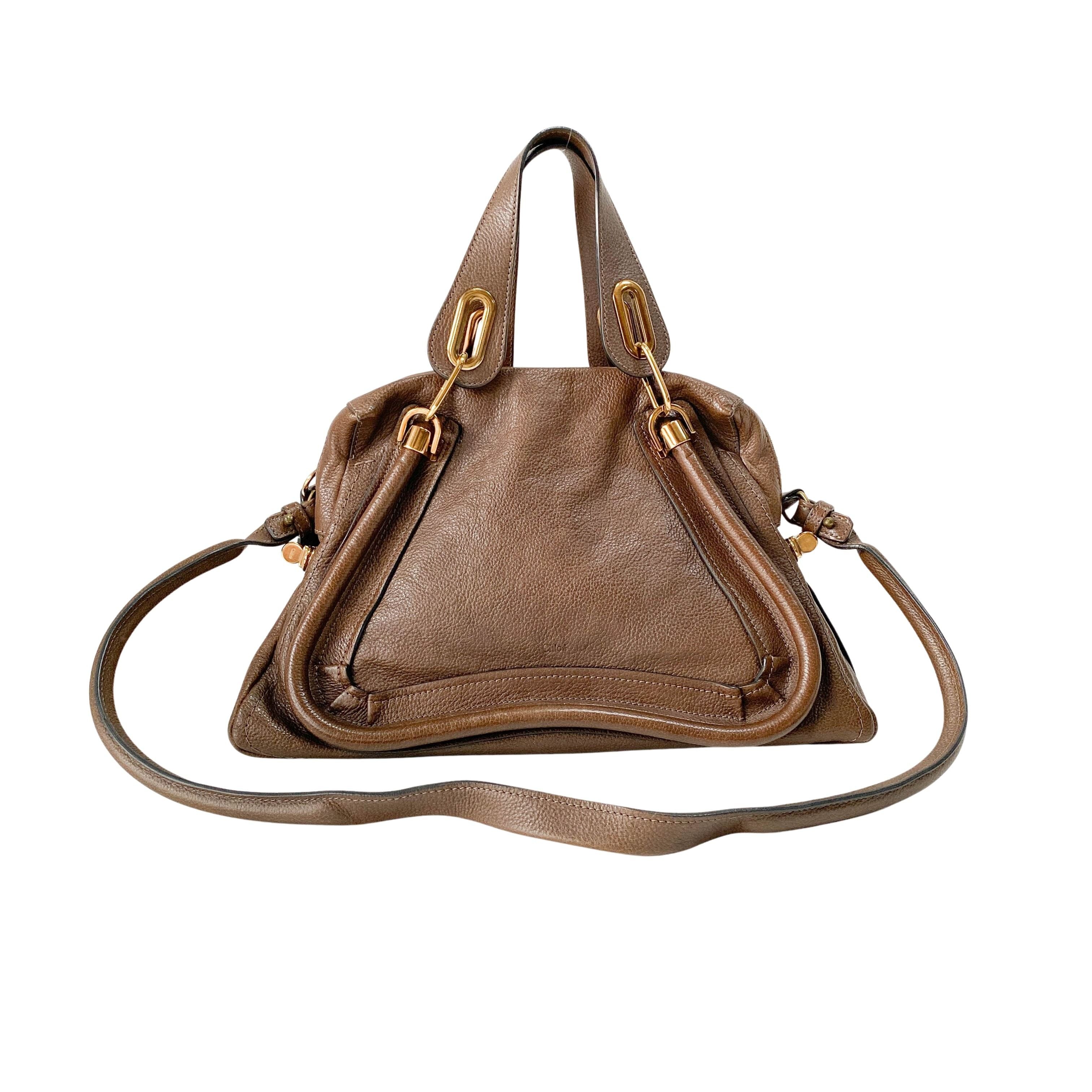 Paraty Brown Leather Two Bag