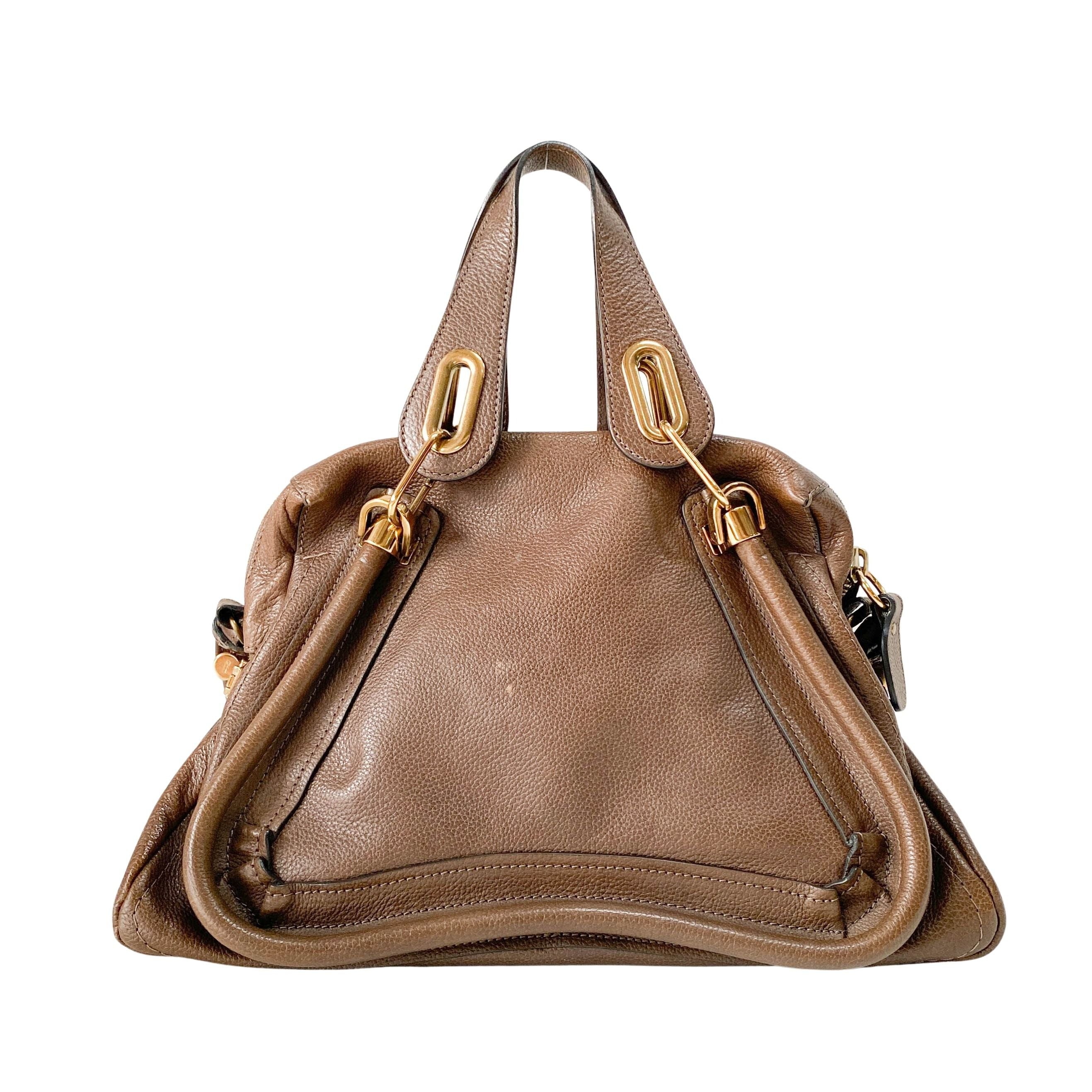 Paraty Brown Leather Two Bag
