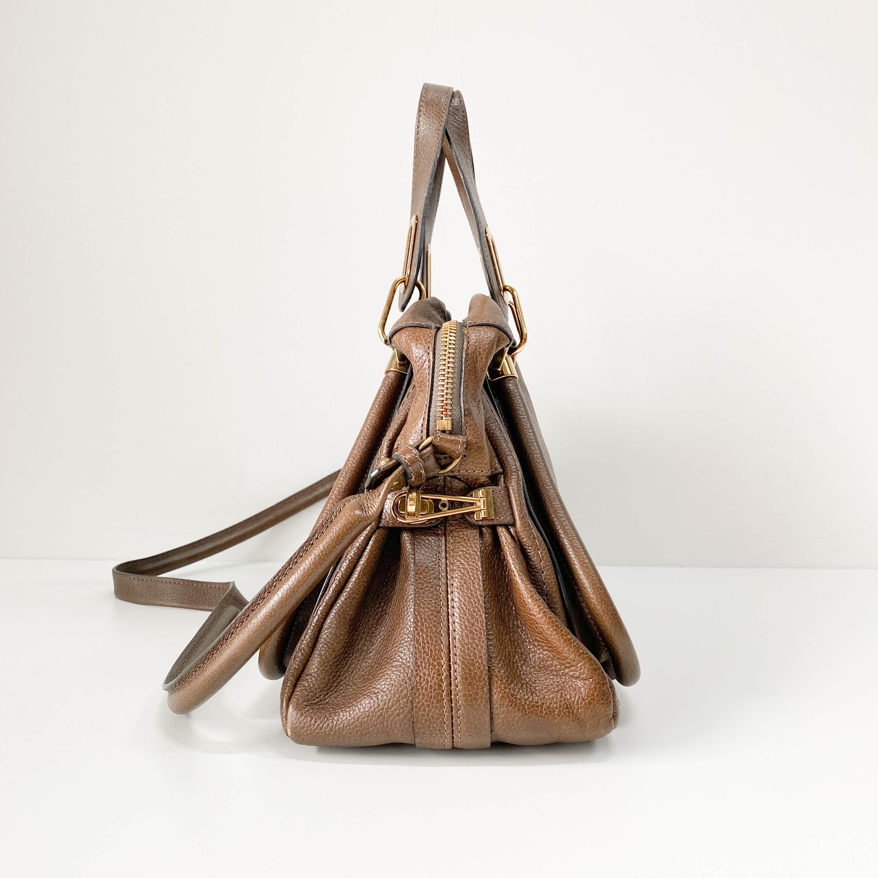 Paraty Brown Leather Two Bag
