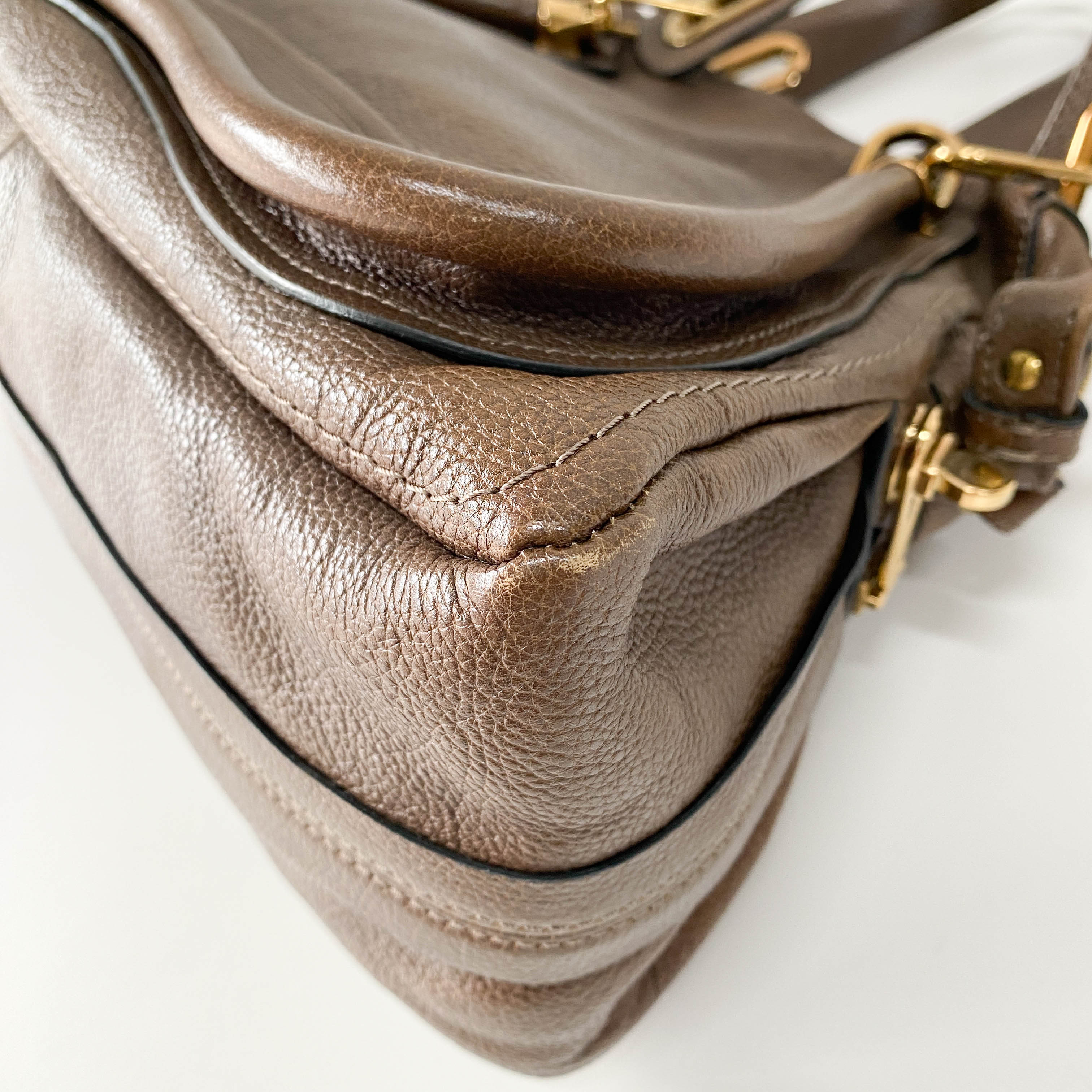 Paraty Brown Leather Two Bag