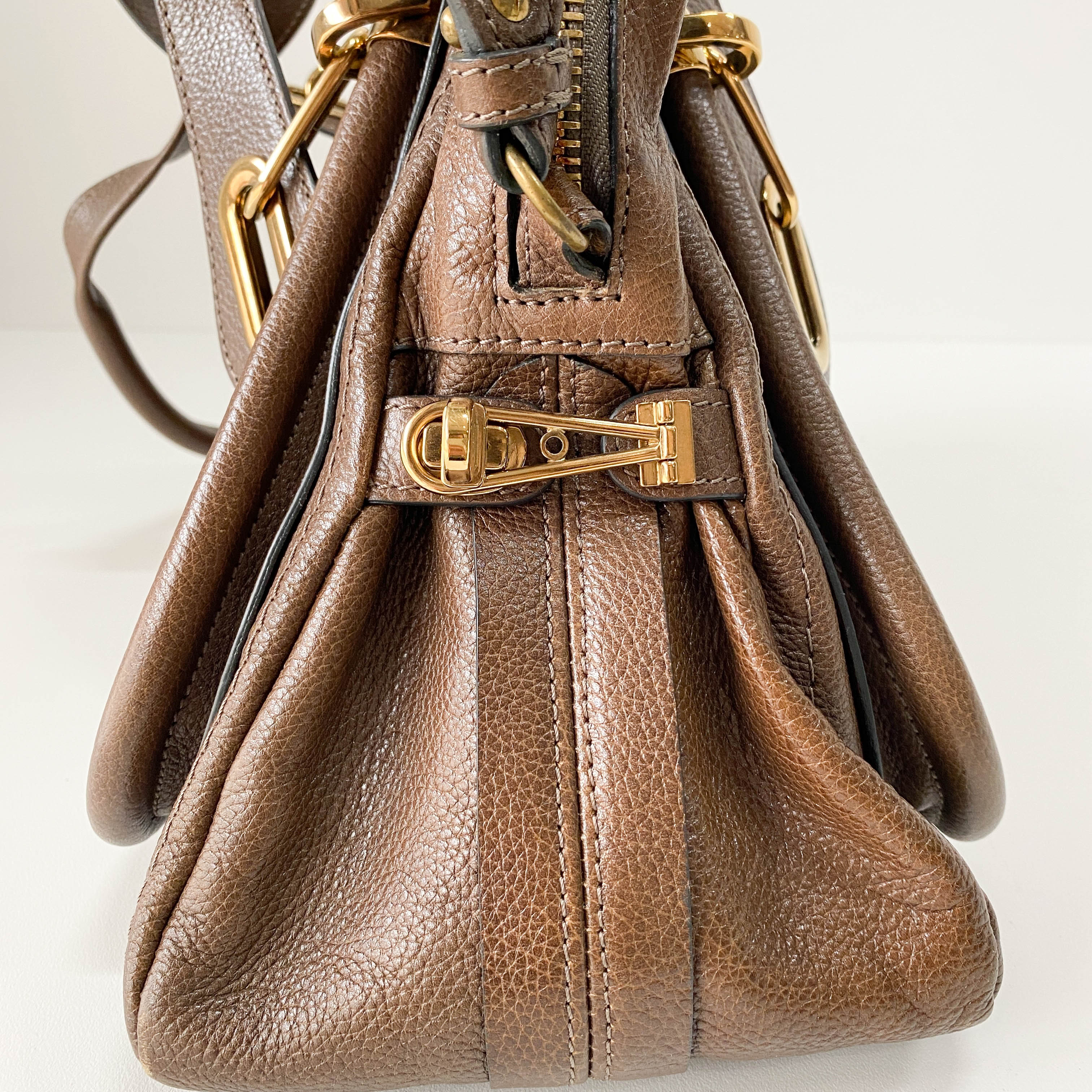 Paraty Brown Leather Two Bag