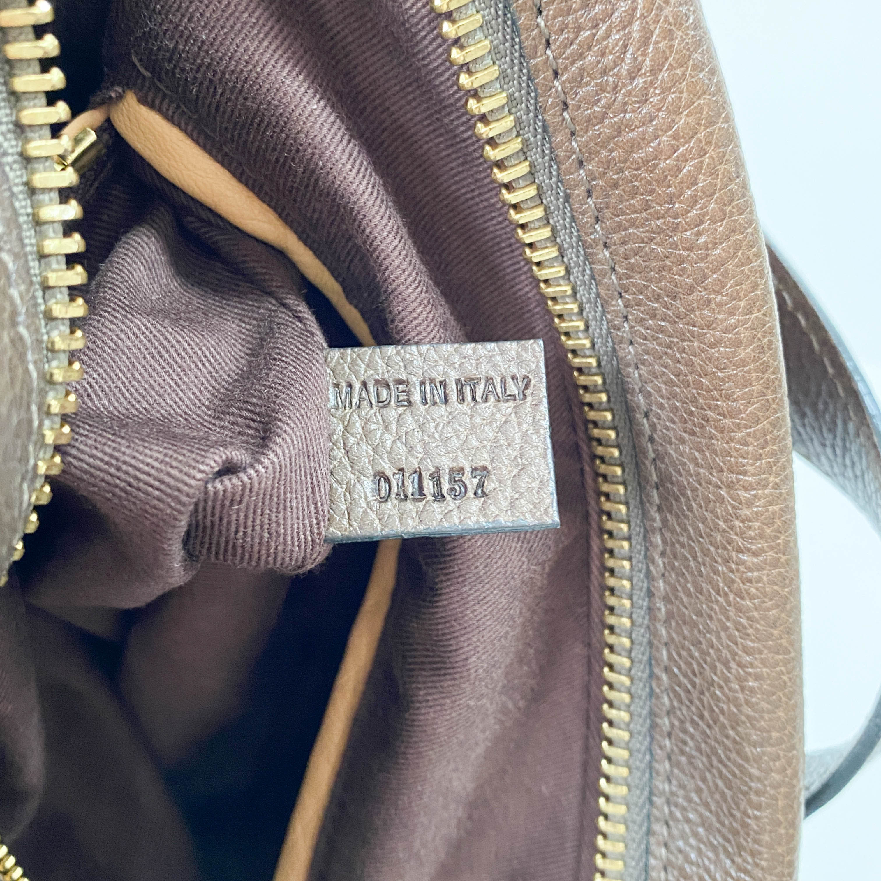 Paraty Brown Leather Two Bag