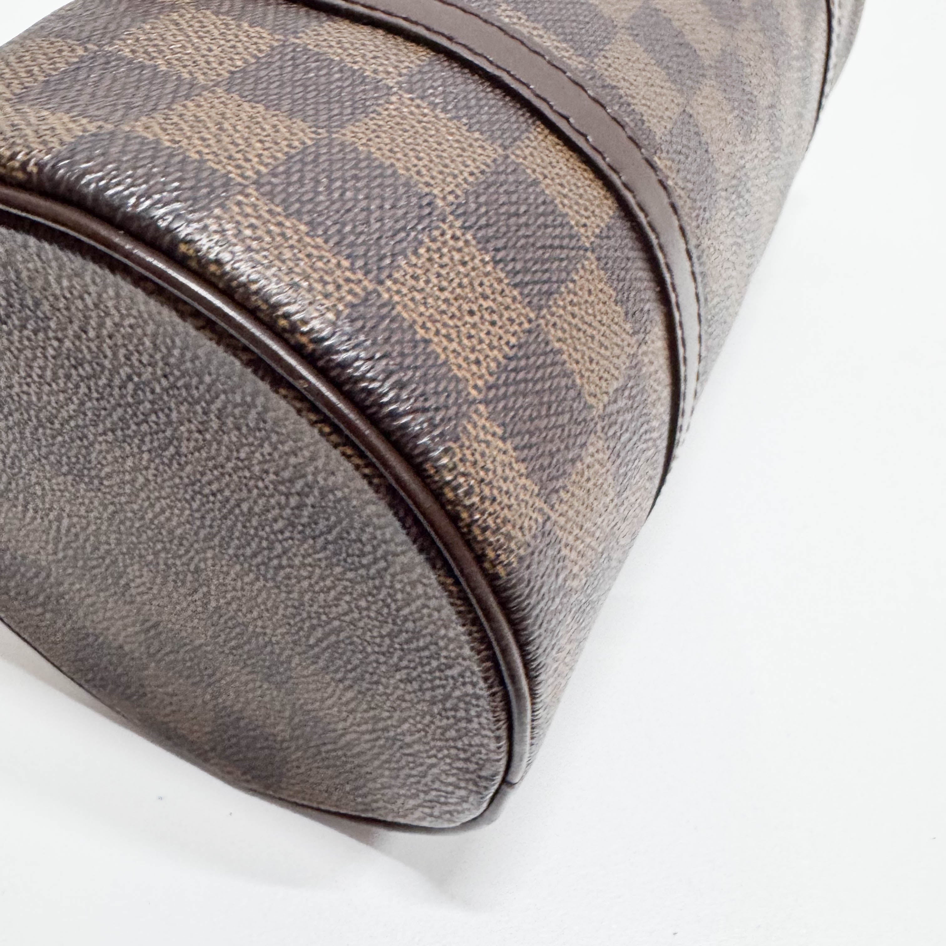 Papillon 30 Damier Brown Canvas Shoulder bag