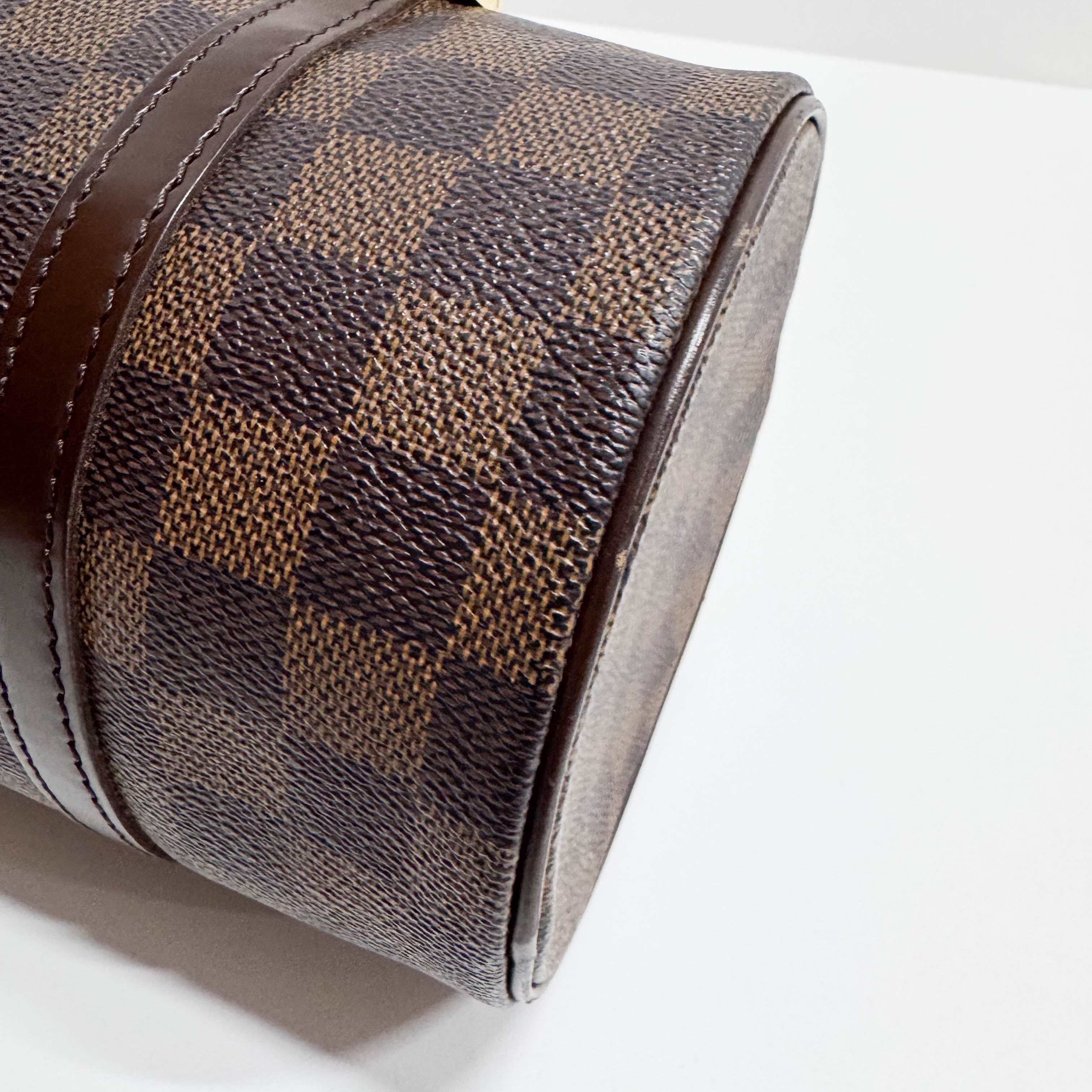 Papillon 30 Damier Brown Canvas Shoulder bag