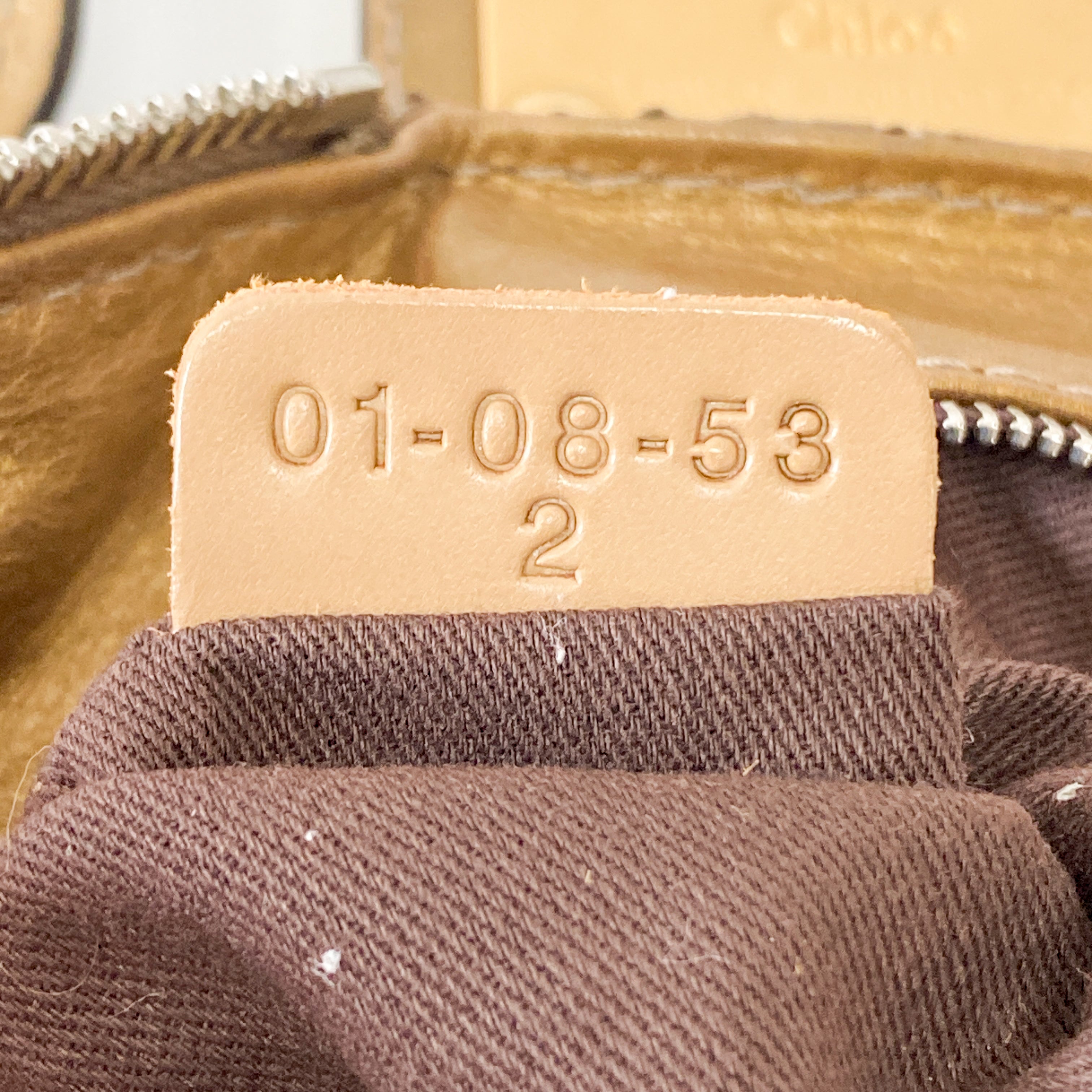 Limited Edition 2008 Paddington Gold Python Leather Shoulder Bag