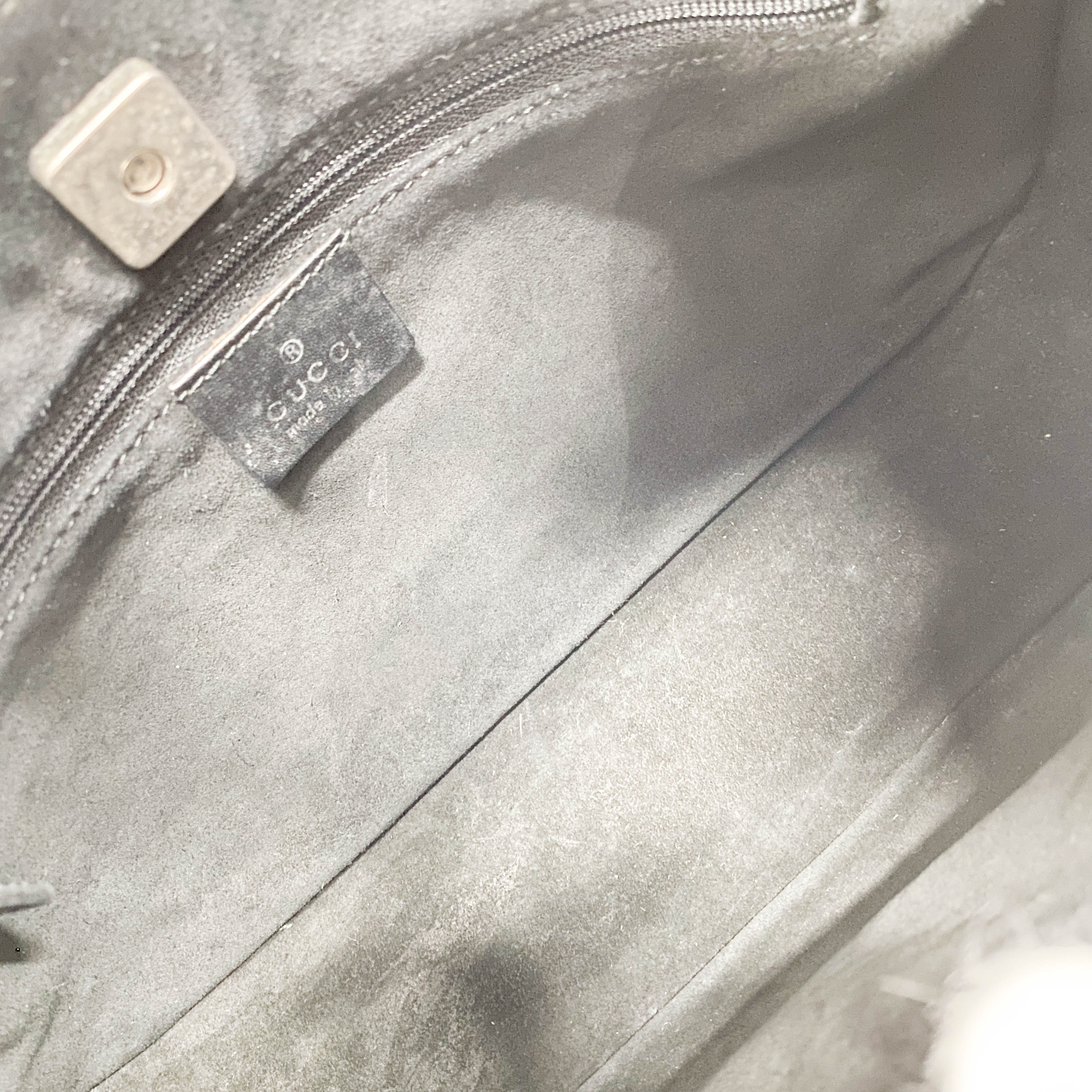 Black Suede Shoulder Bag