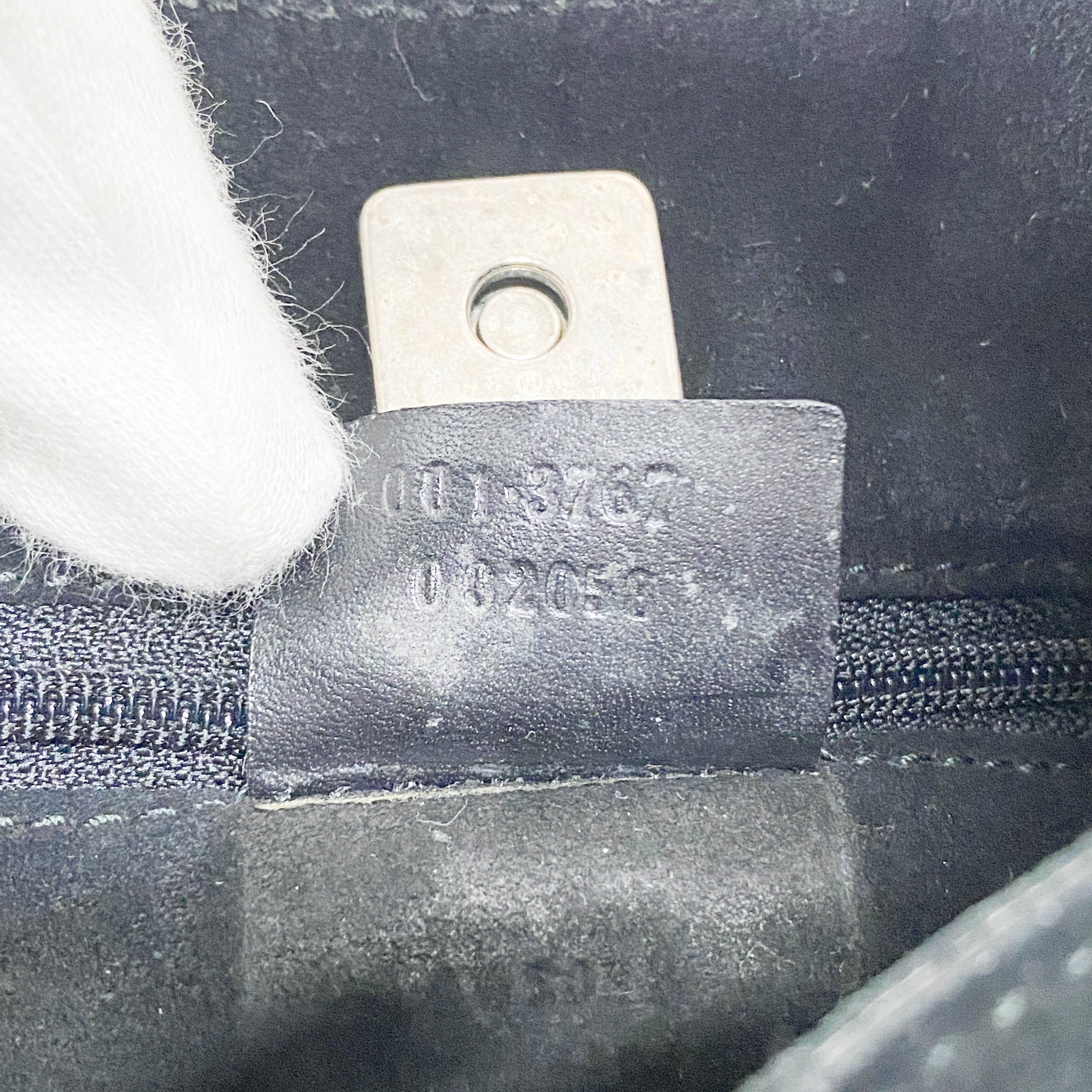 Black Suede Shoulder Bag