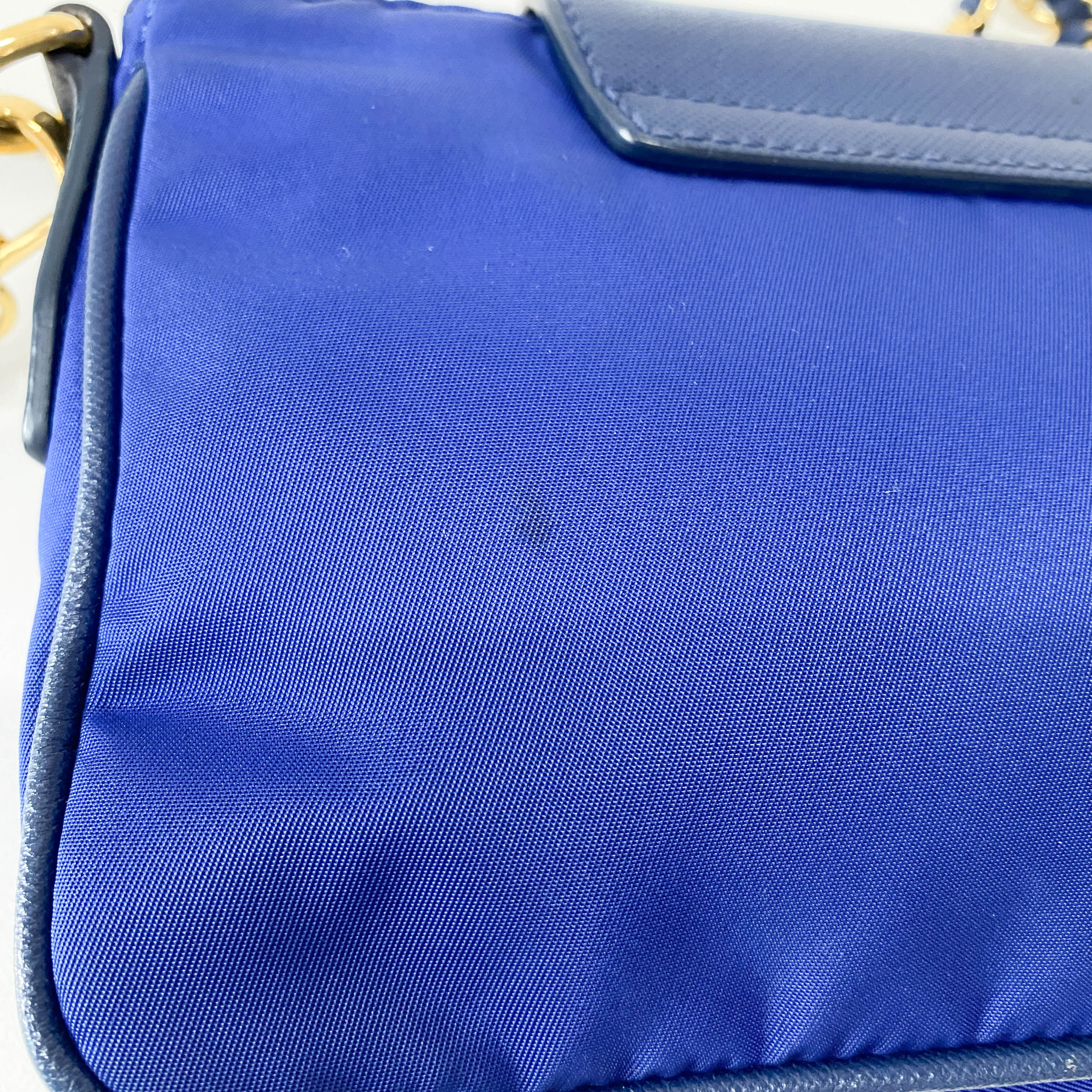 Blue Nylon Bag