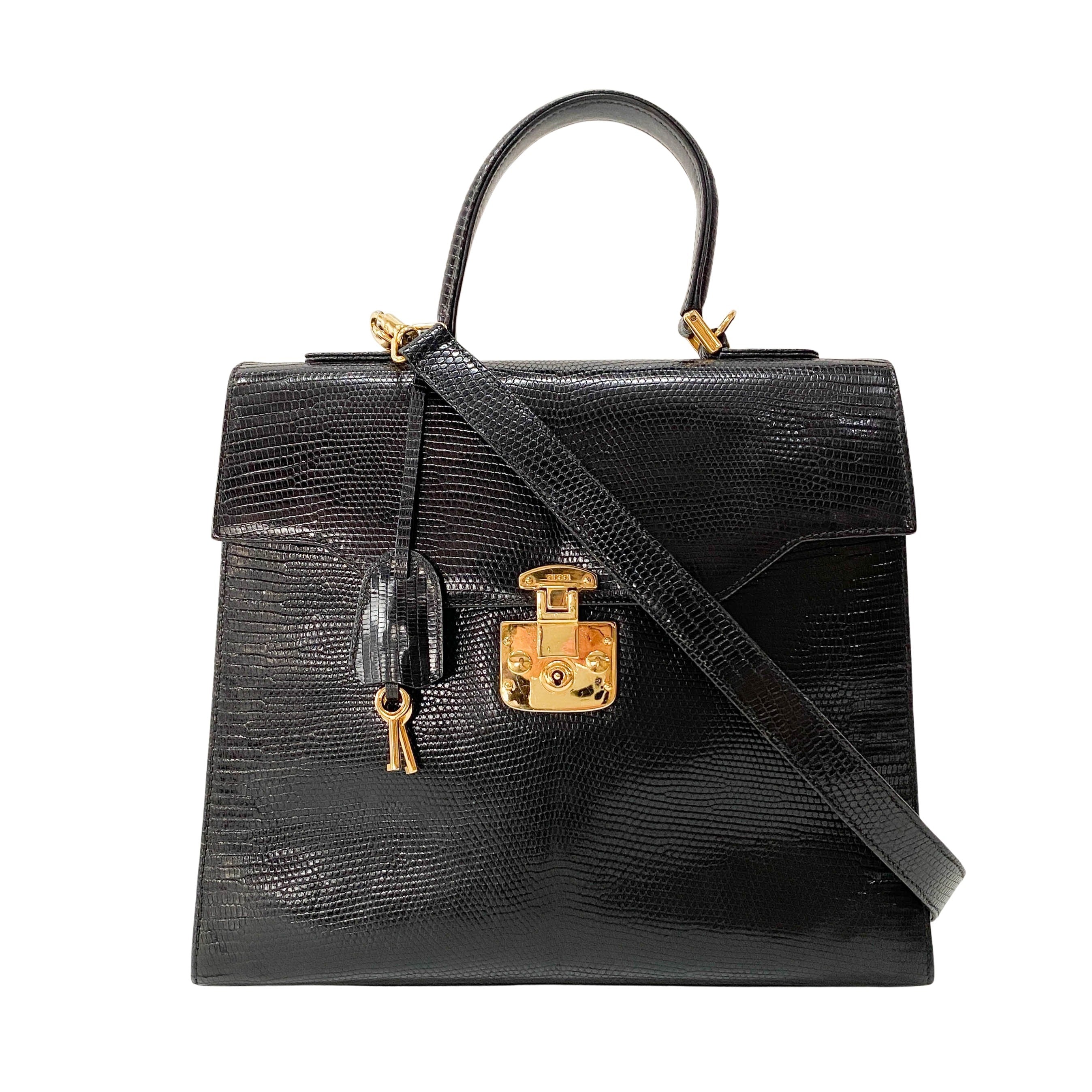 Lady Lock Top Handle Bag