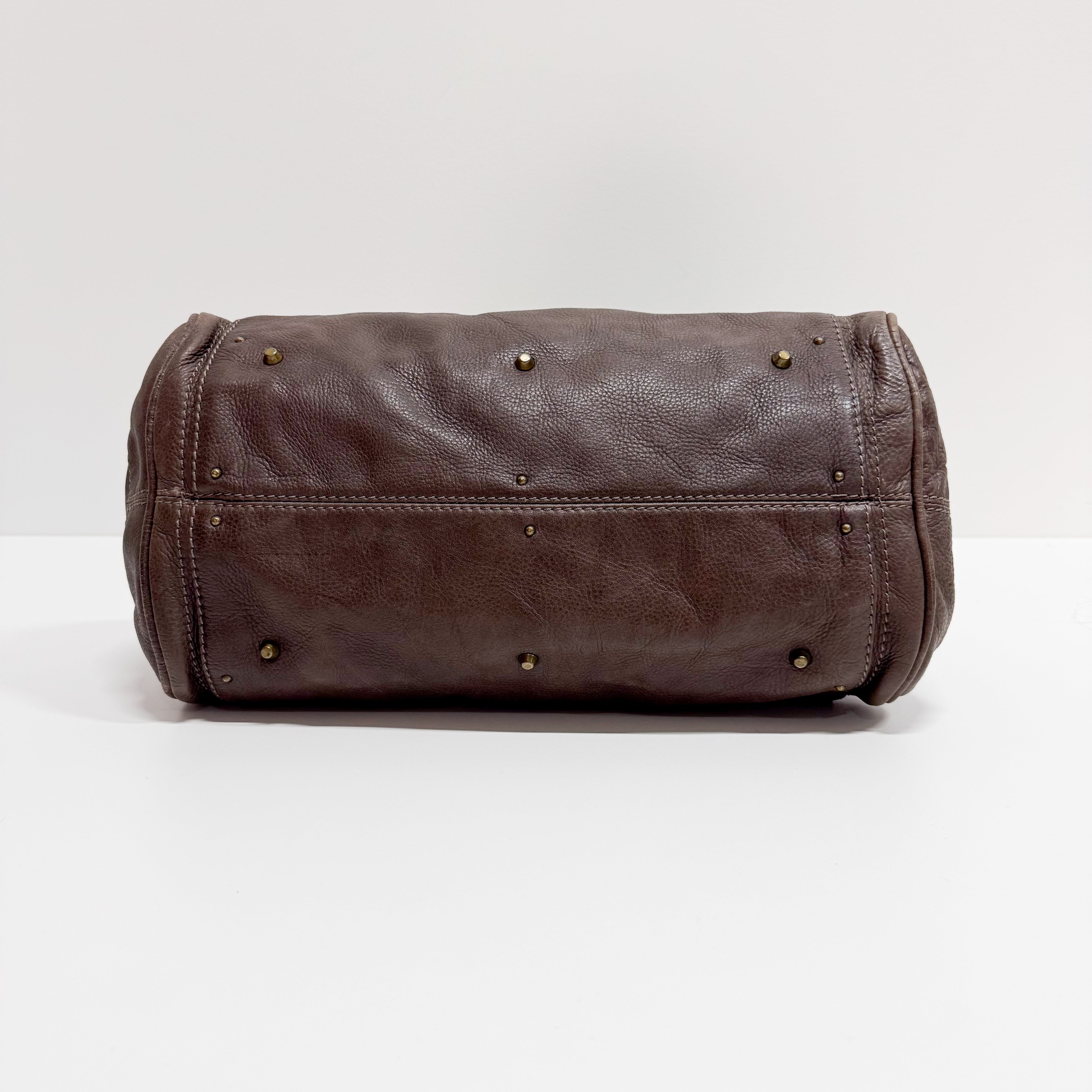 Paddington Pink Leather Shoulder Bag