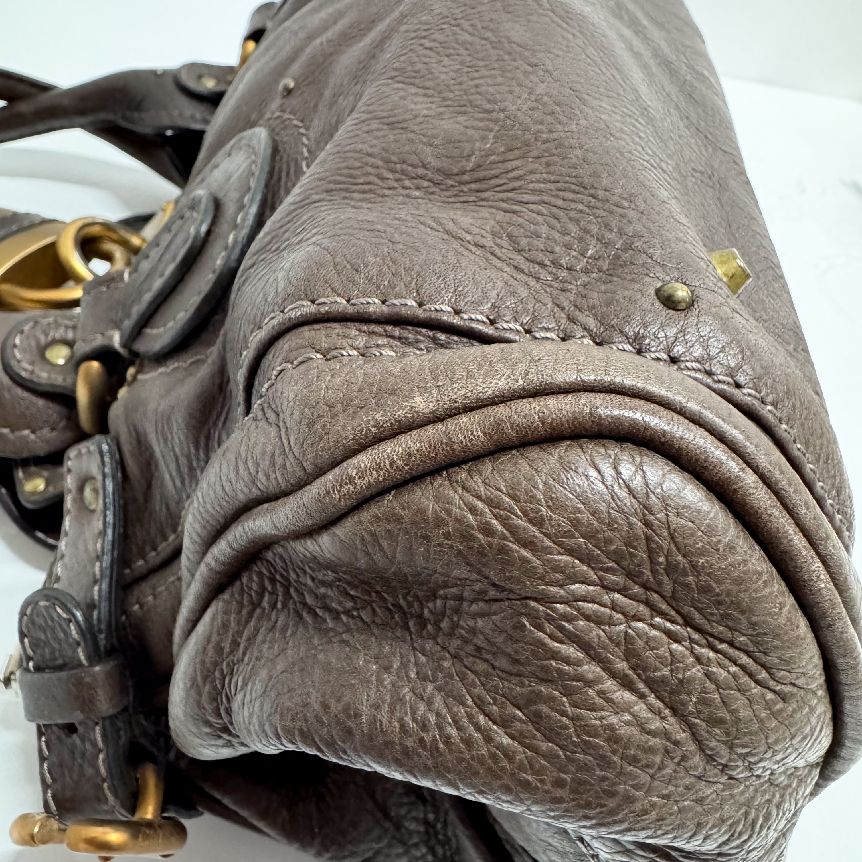 Paddington Pink Leather Shoulder Bag