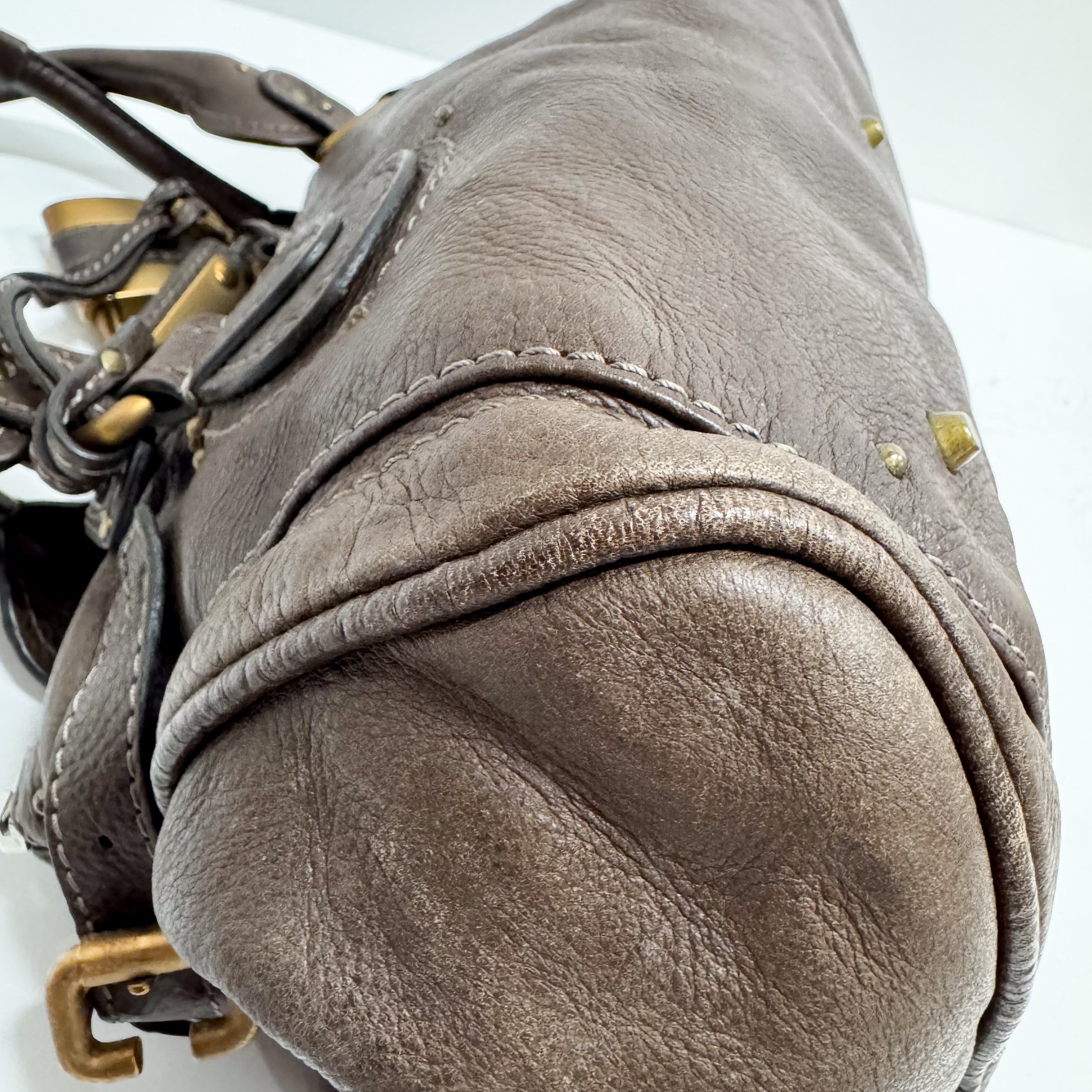 Paddington Pink Leather Shoulder Bag