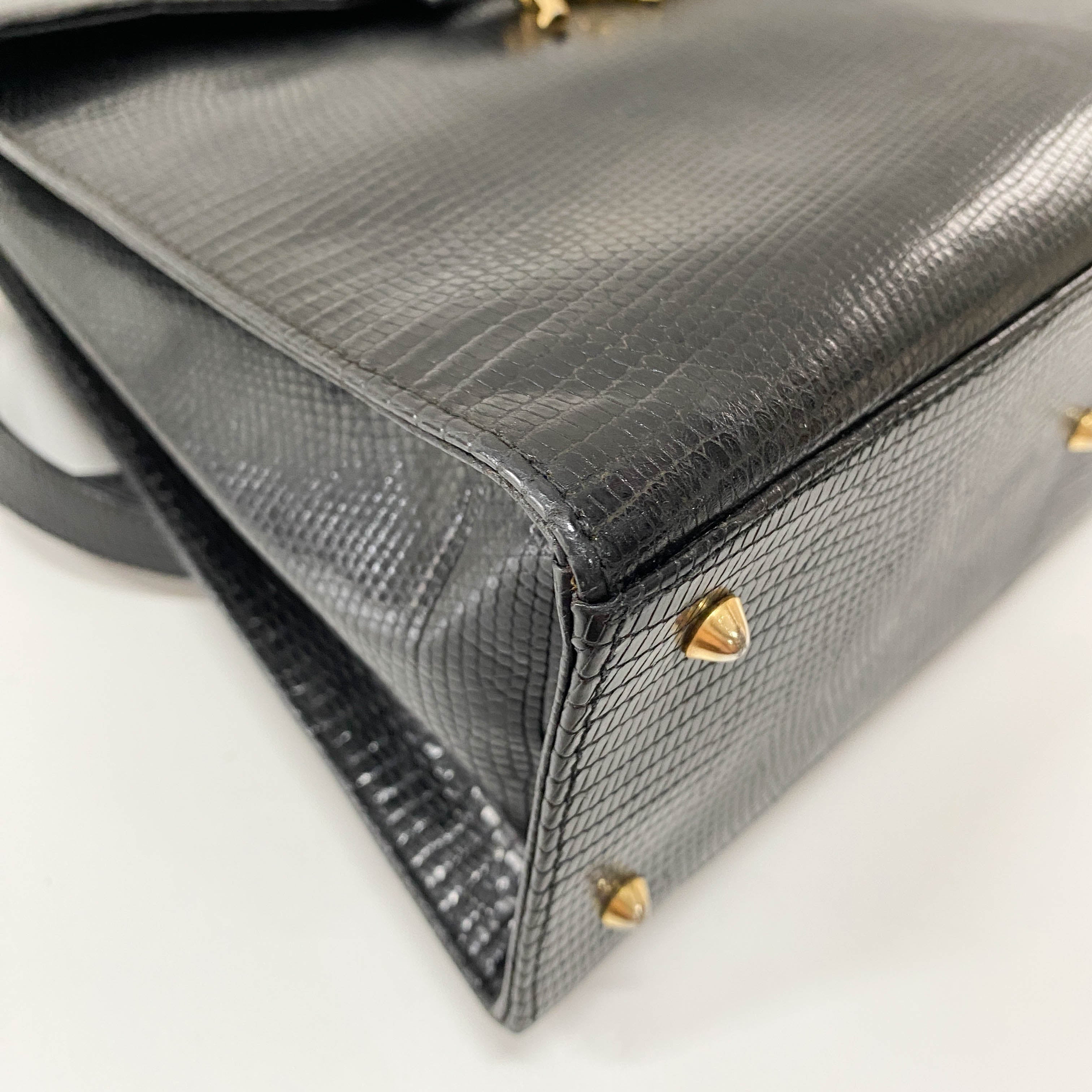 Lady Lock Top Handle Bag