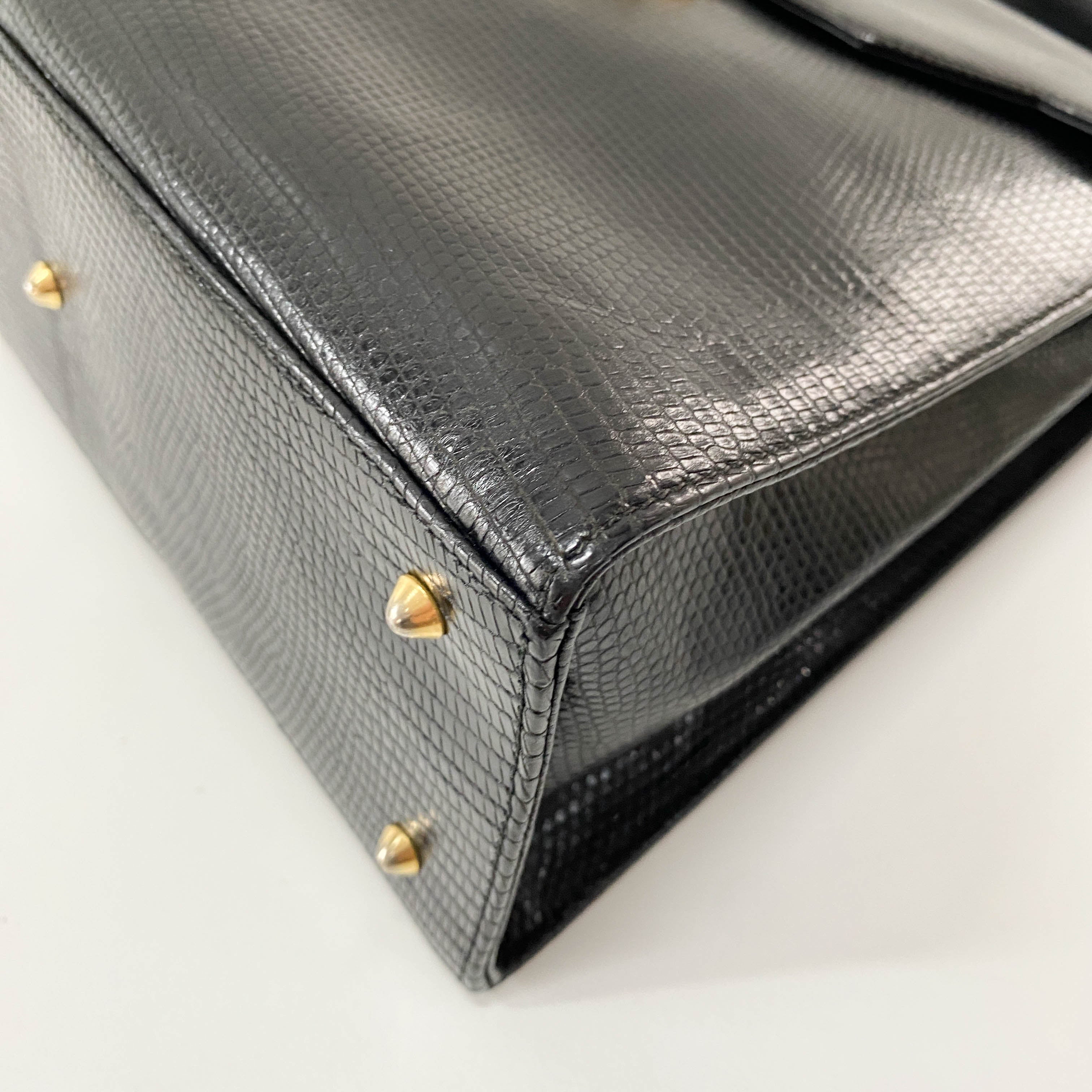 Lady Lock Top Handle Bag