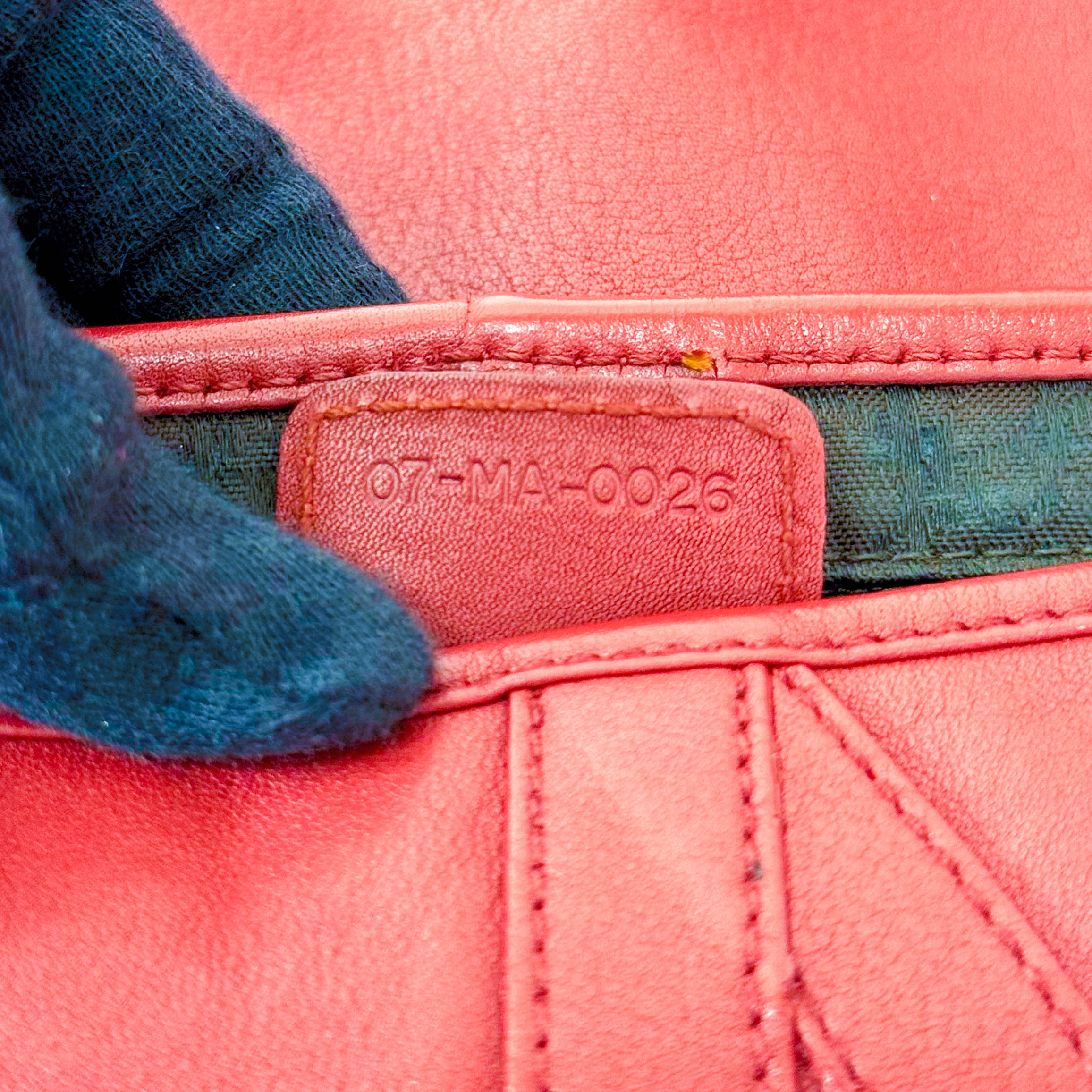 Gaucho Saddle Red Leather Bag