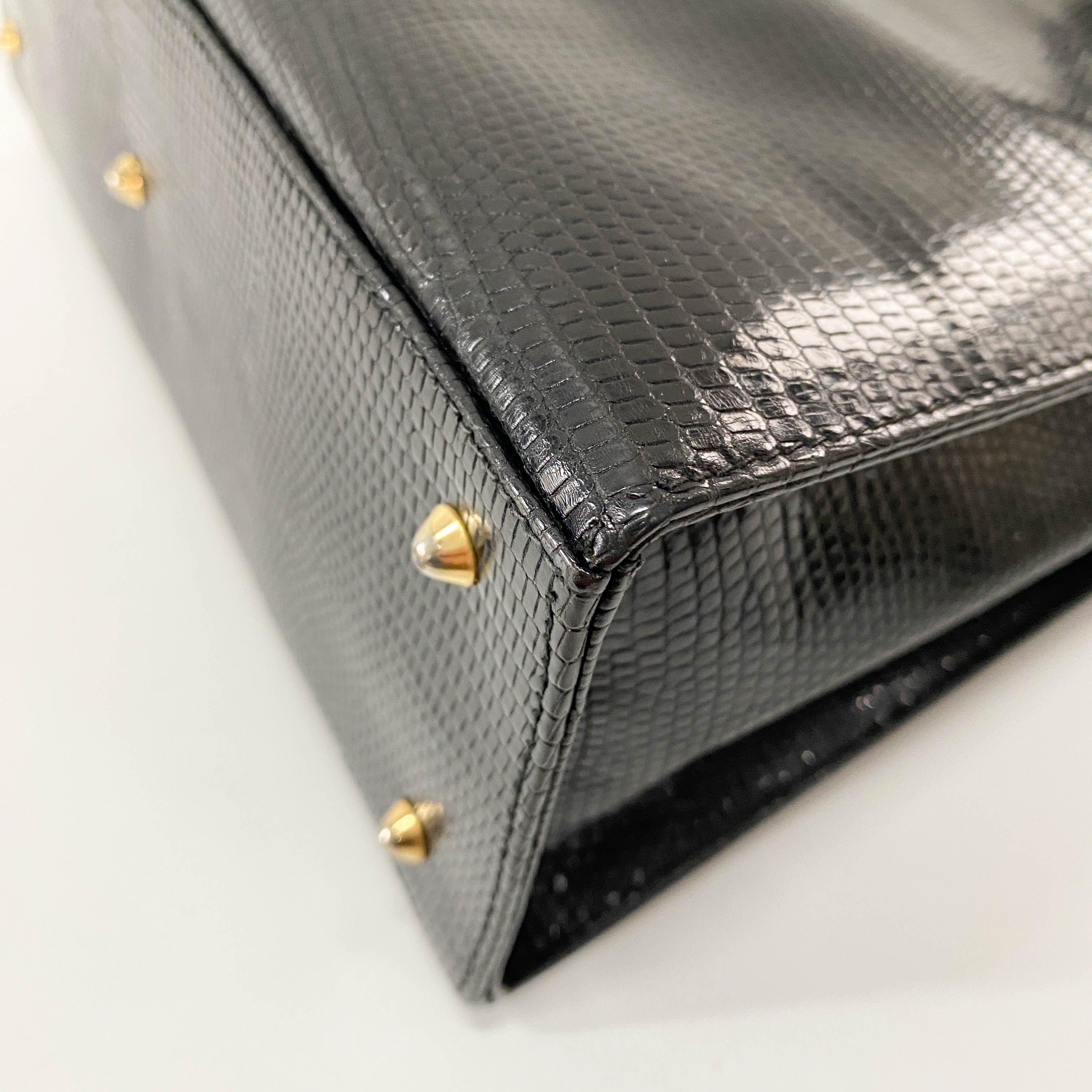 Lady Lock Top Handle Bag