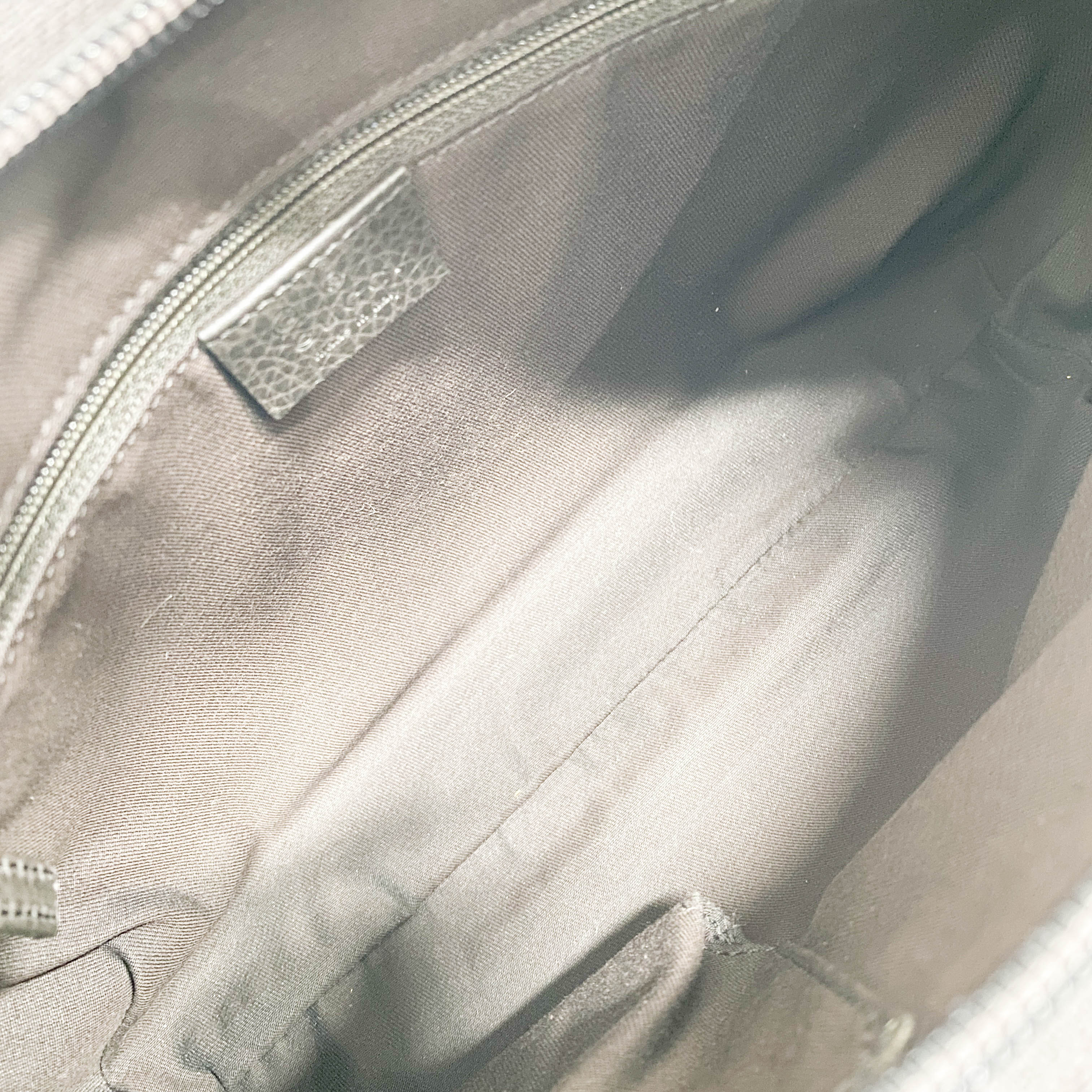 Black Leather Shoulder Bag