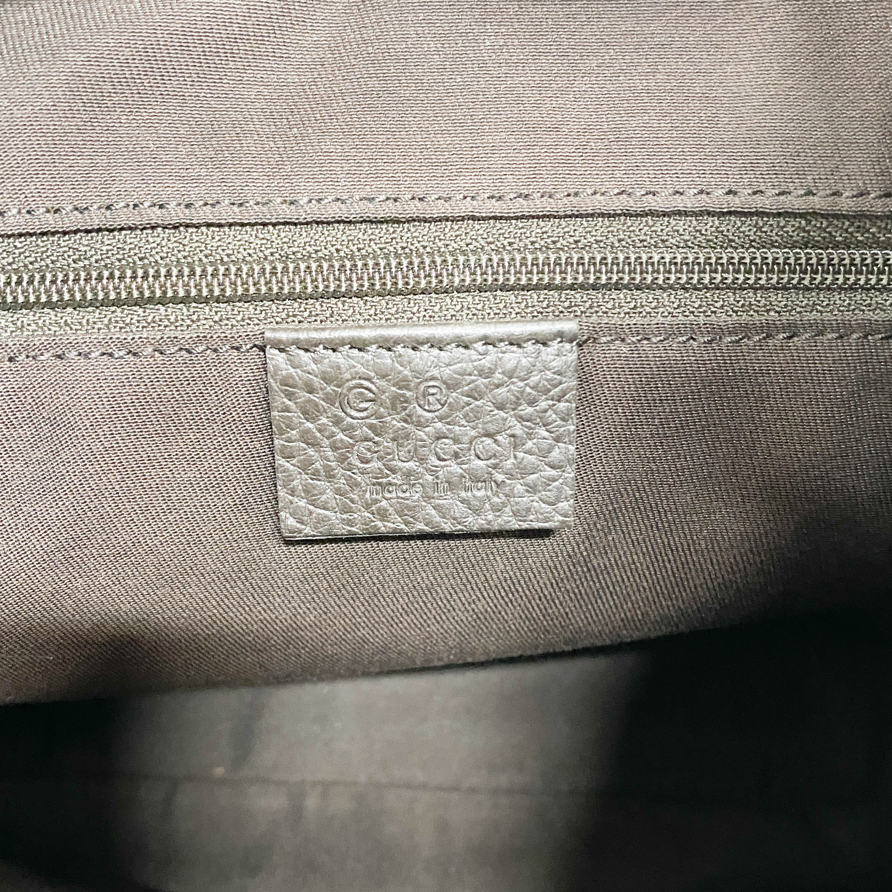 Black Leather Shoulder Bag