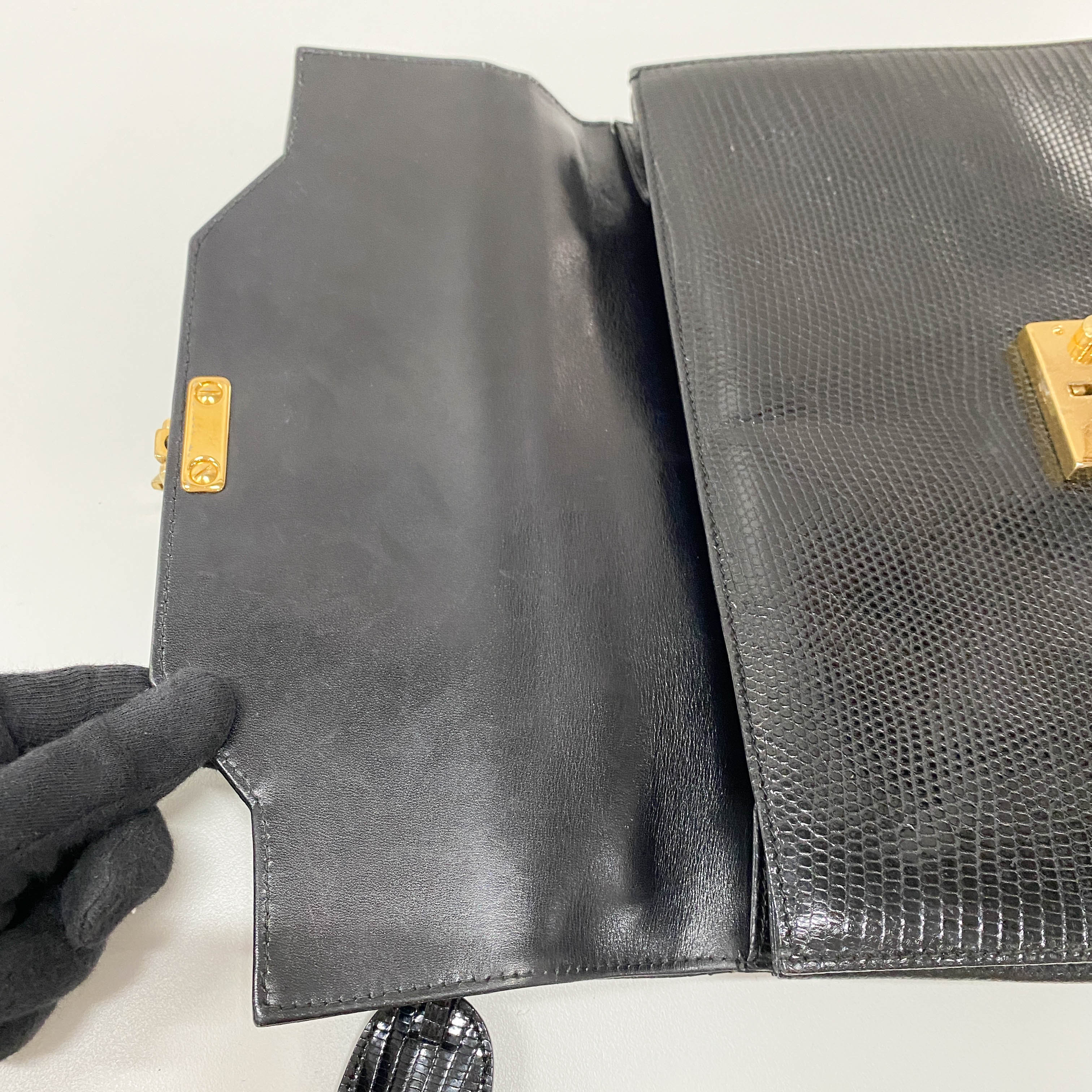 Lady Lock Top Handle Bag