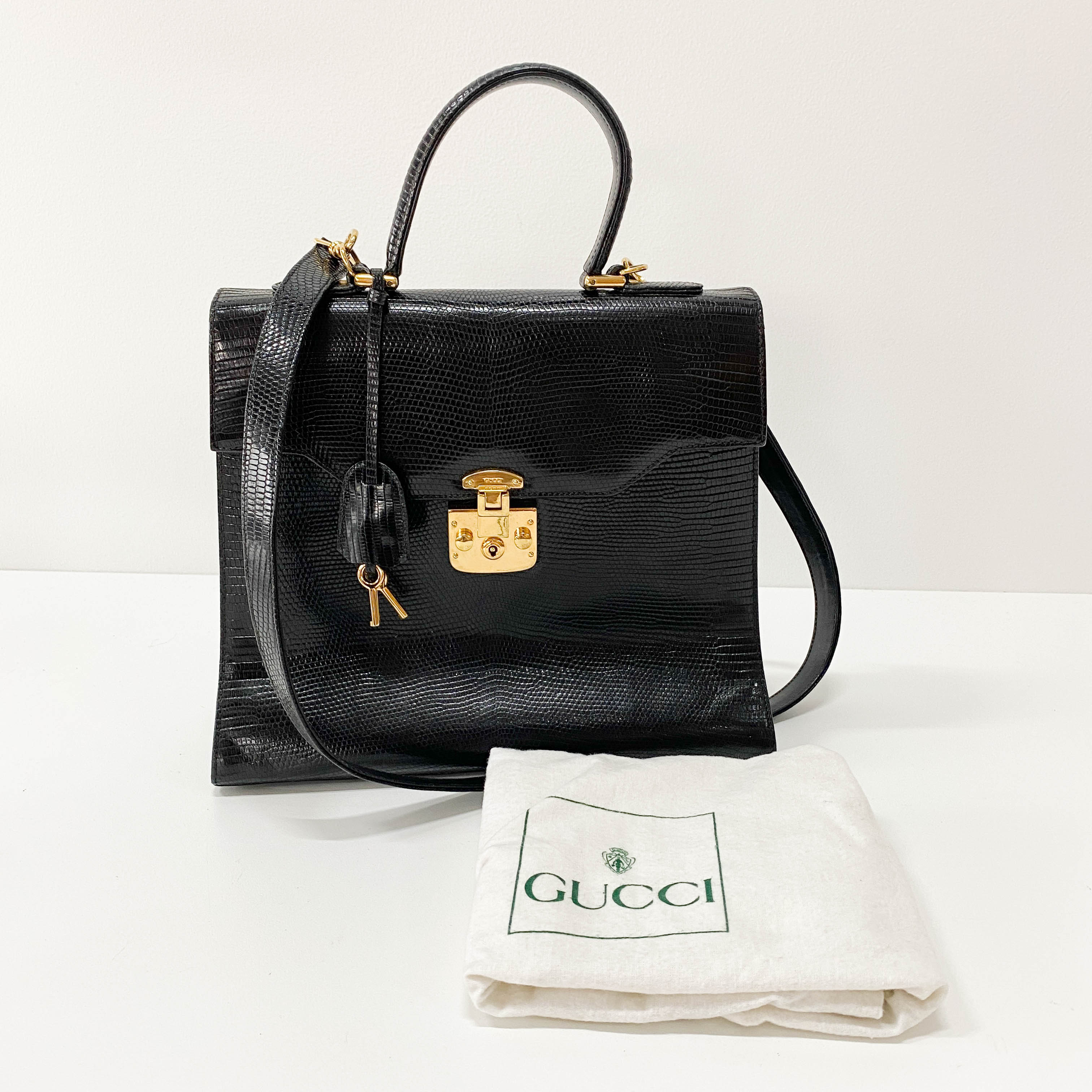 Lady Lock Top Handle Bag