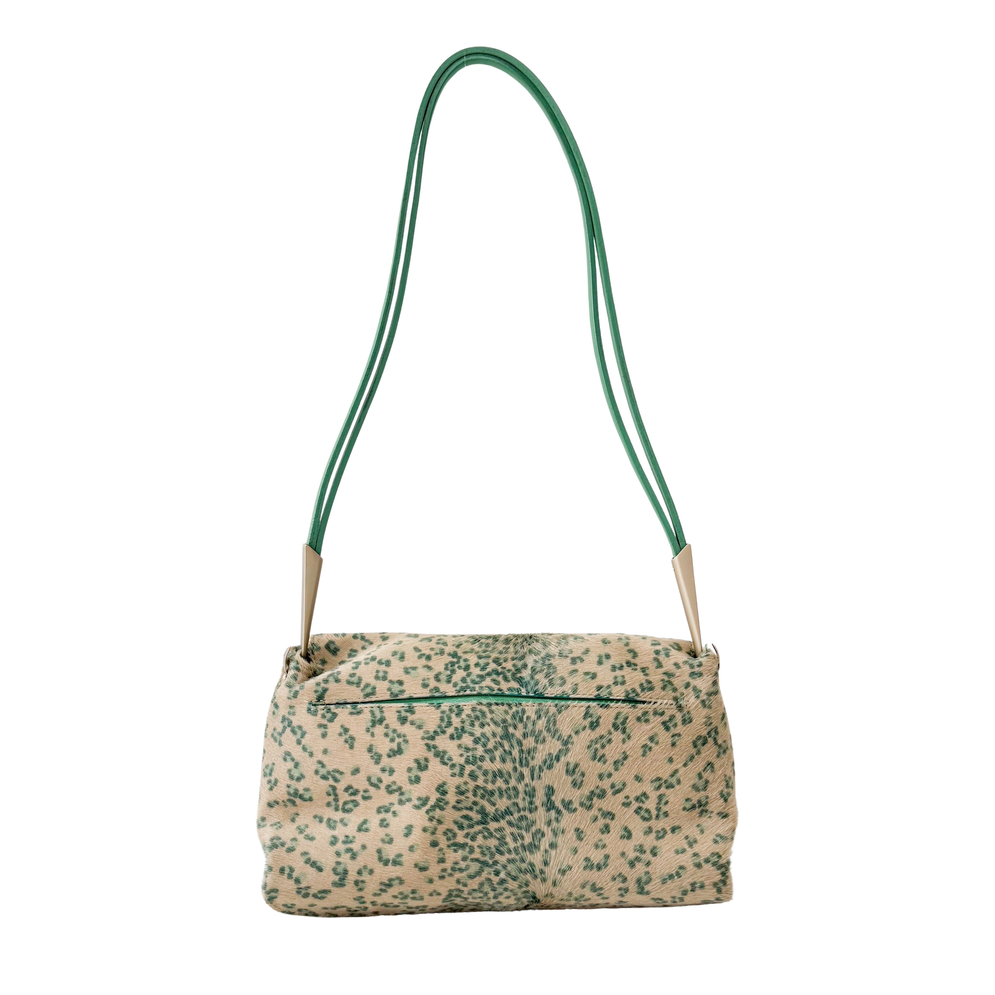 Neutral Pony Hair Shoulder Bag