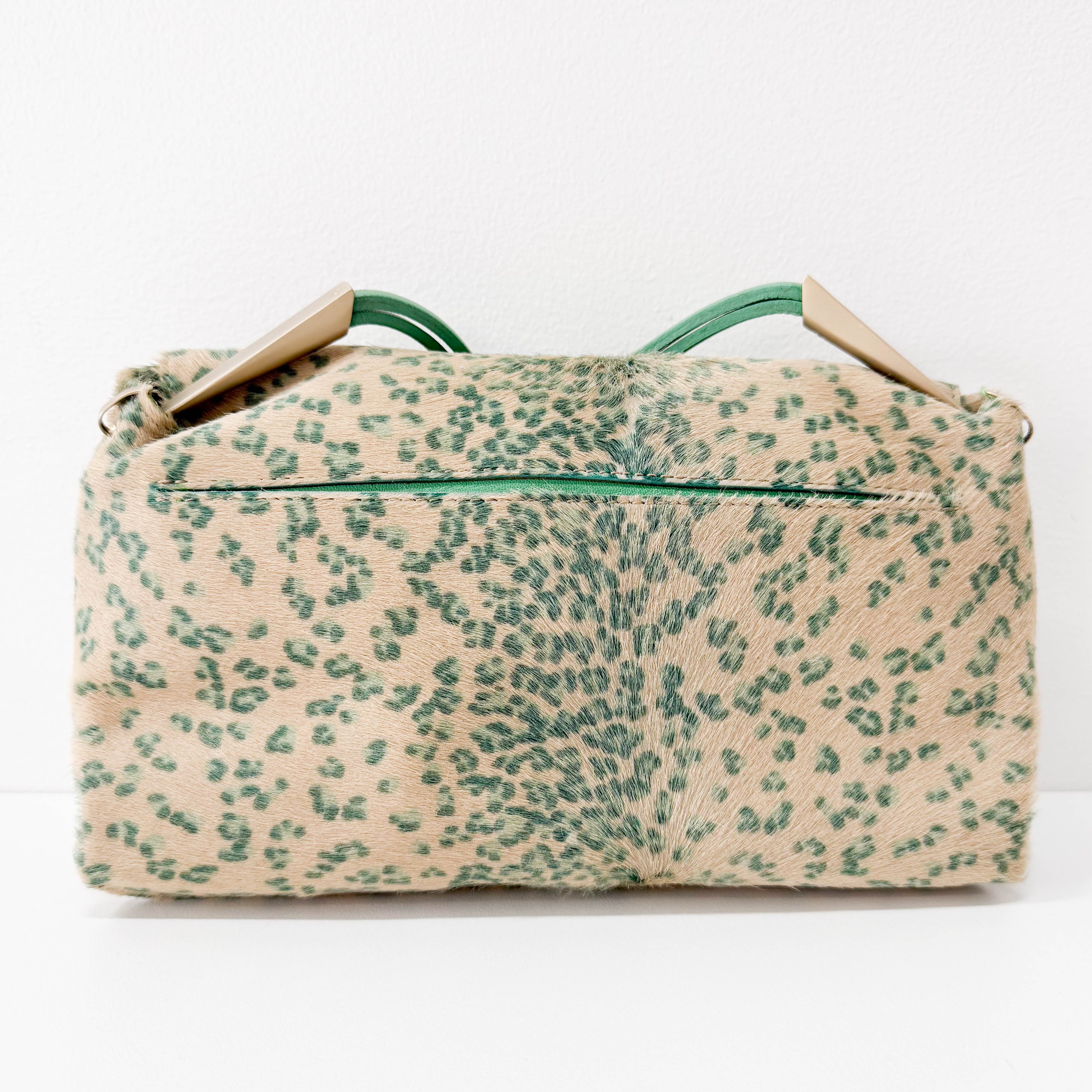 Neutral Pony Hair Shoulder Bag