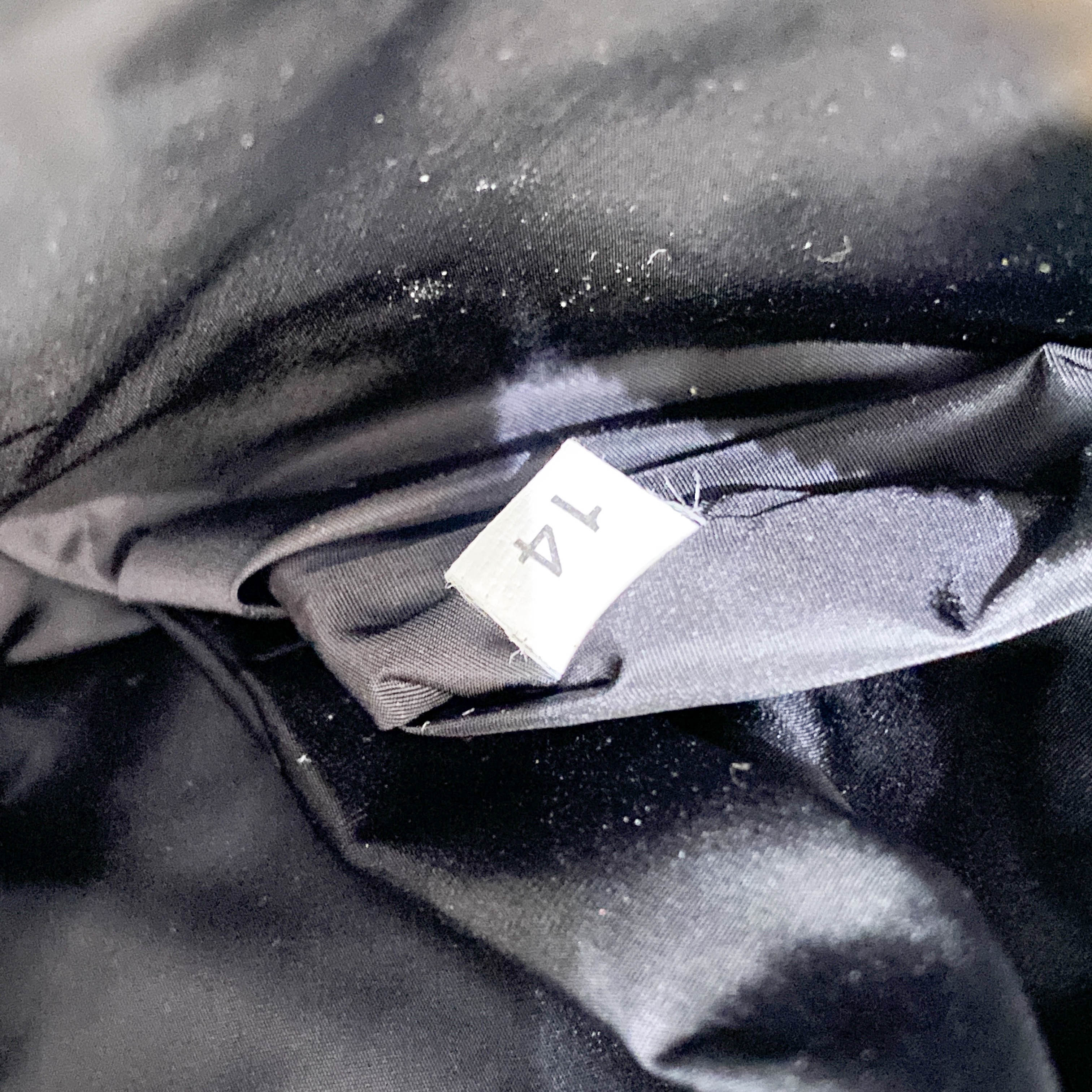 Black Leather Shoulder Bag