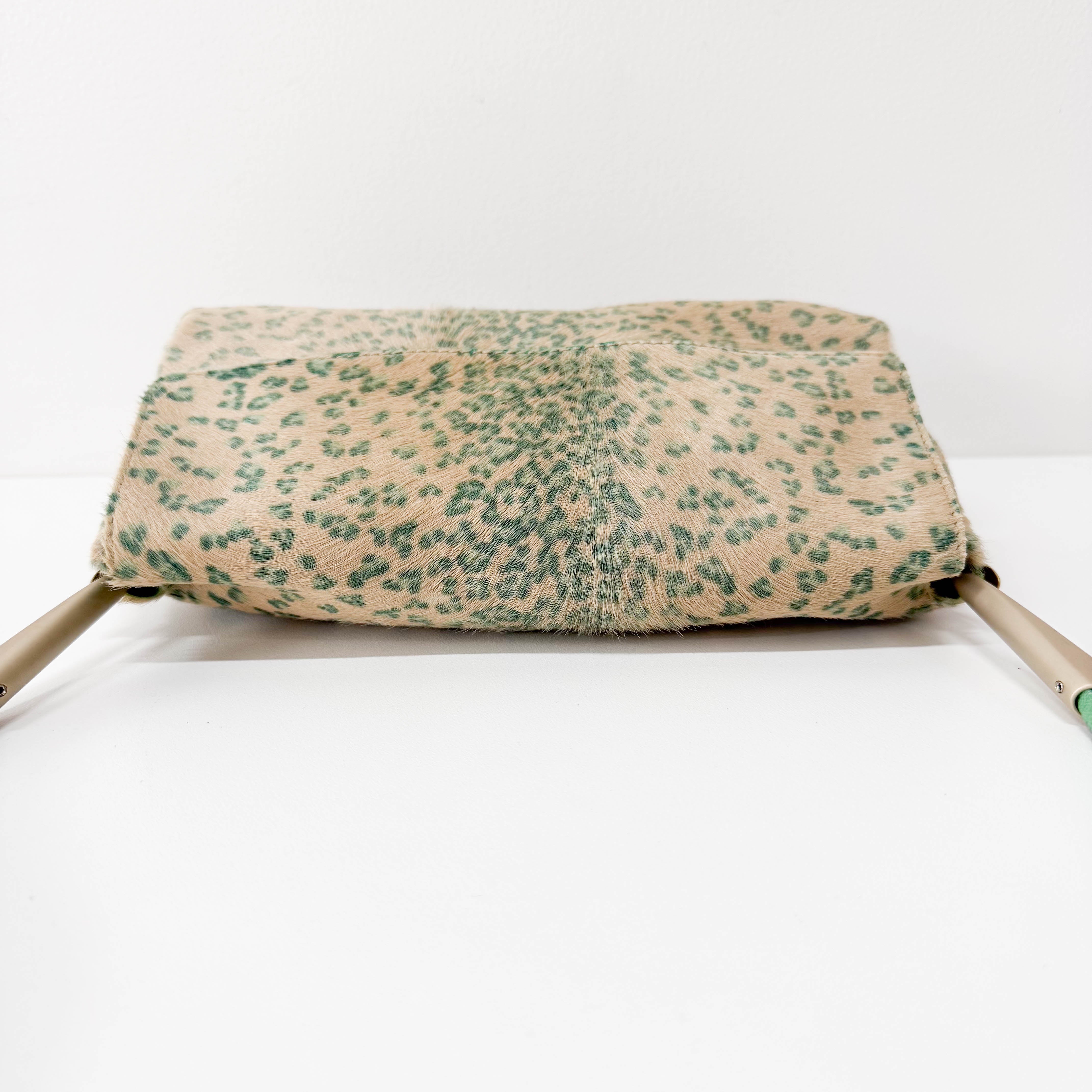 Neutral Pony Hair Shoulder Bag