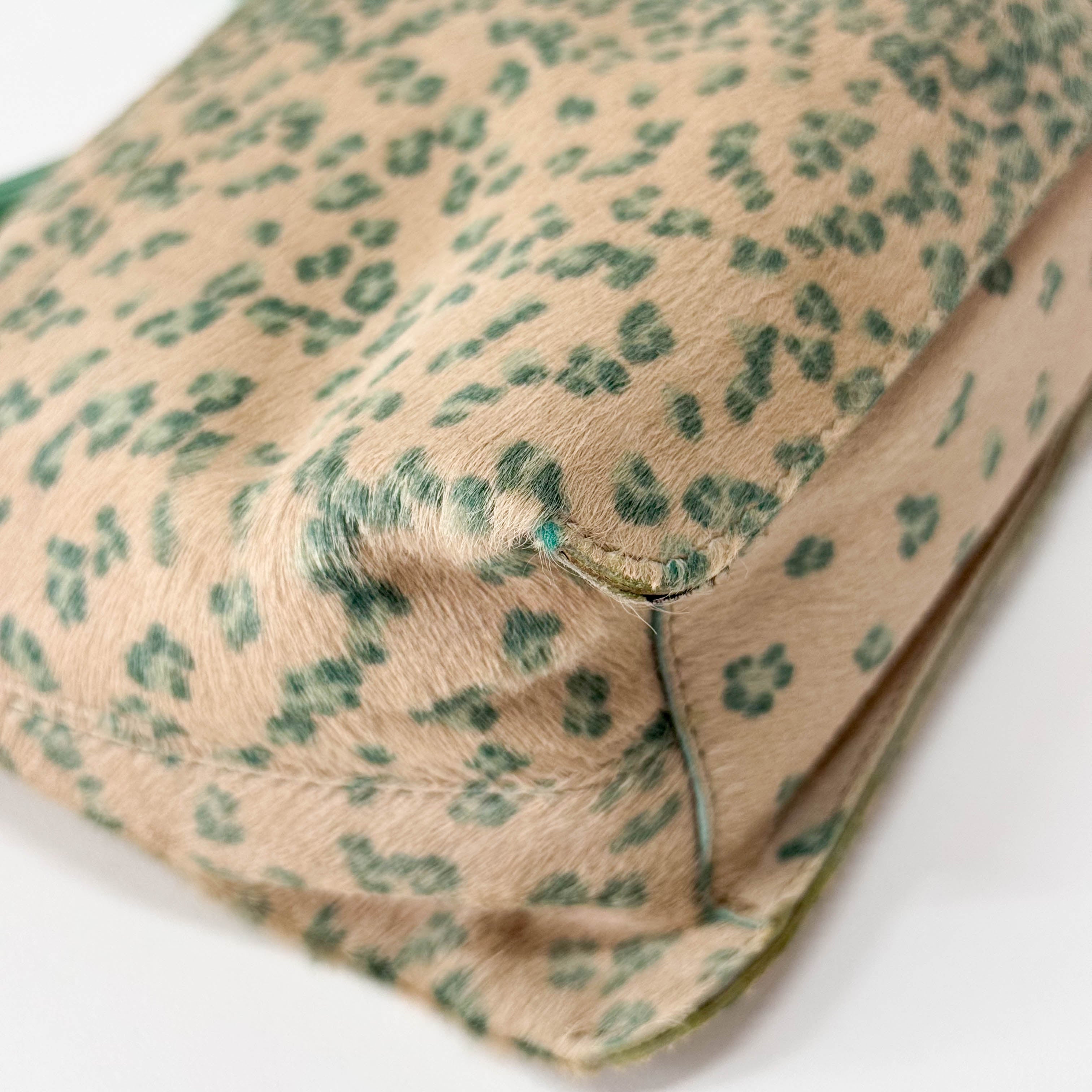 Neutral Pony Hair Shoulder Bag