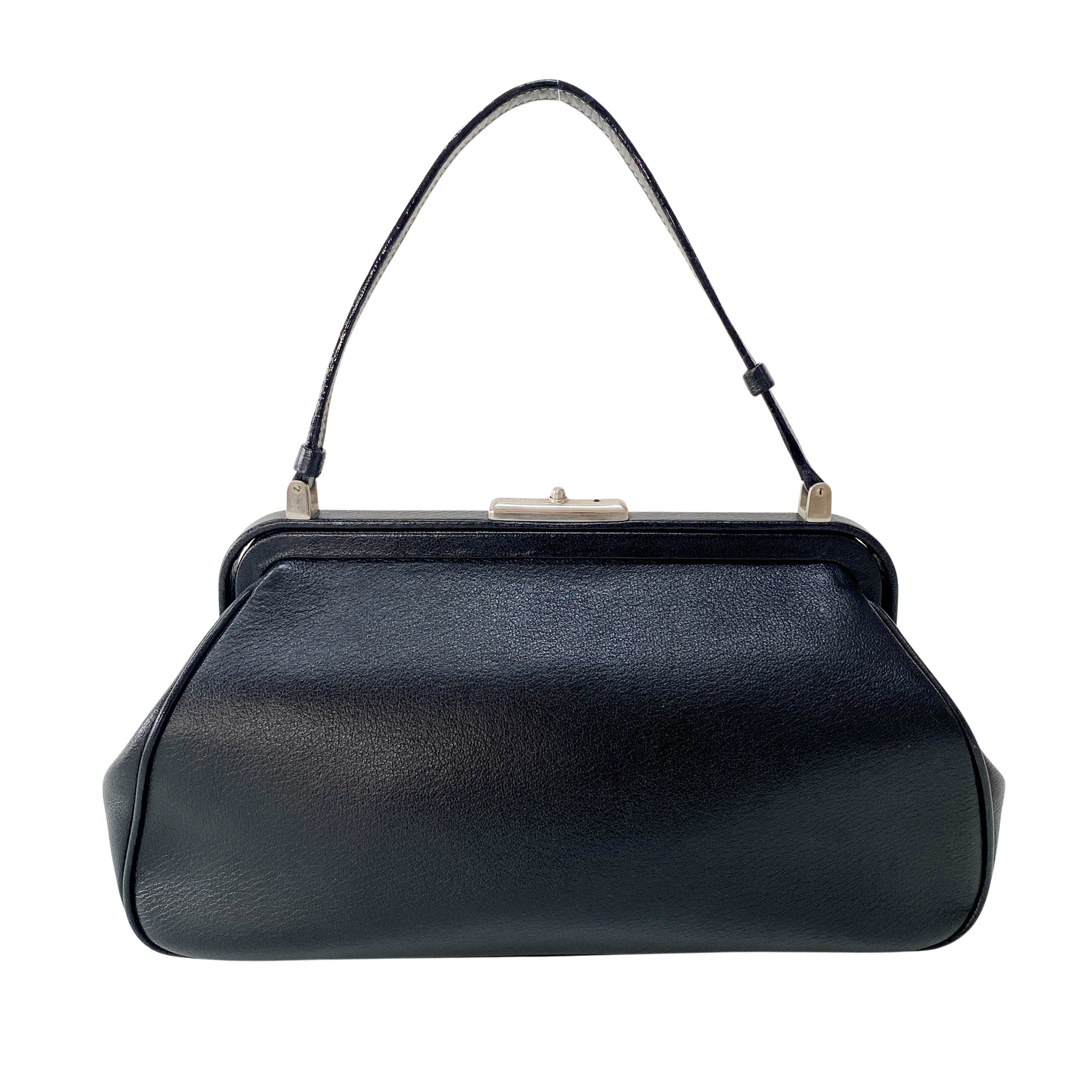 Leather Black Handbag