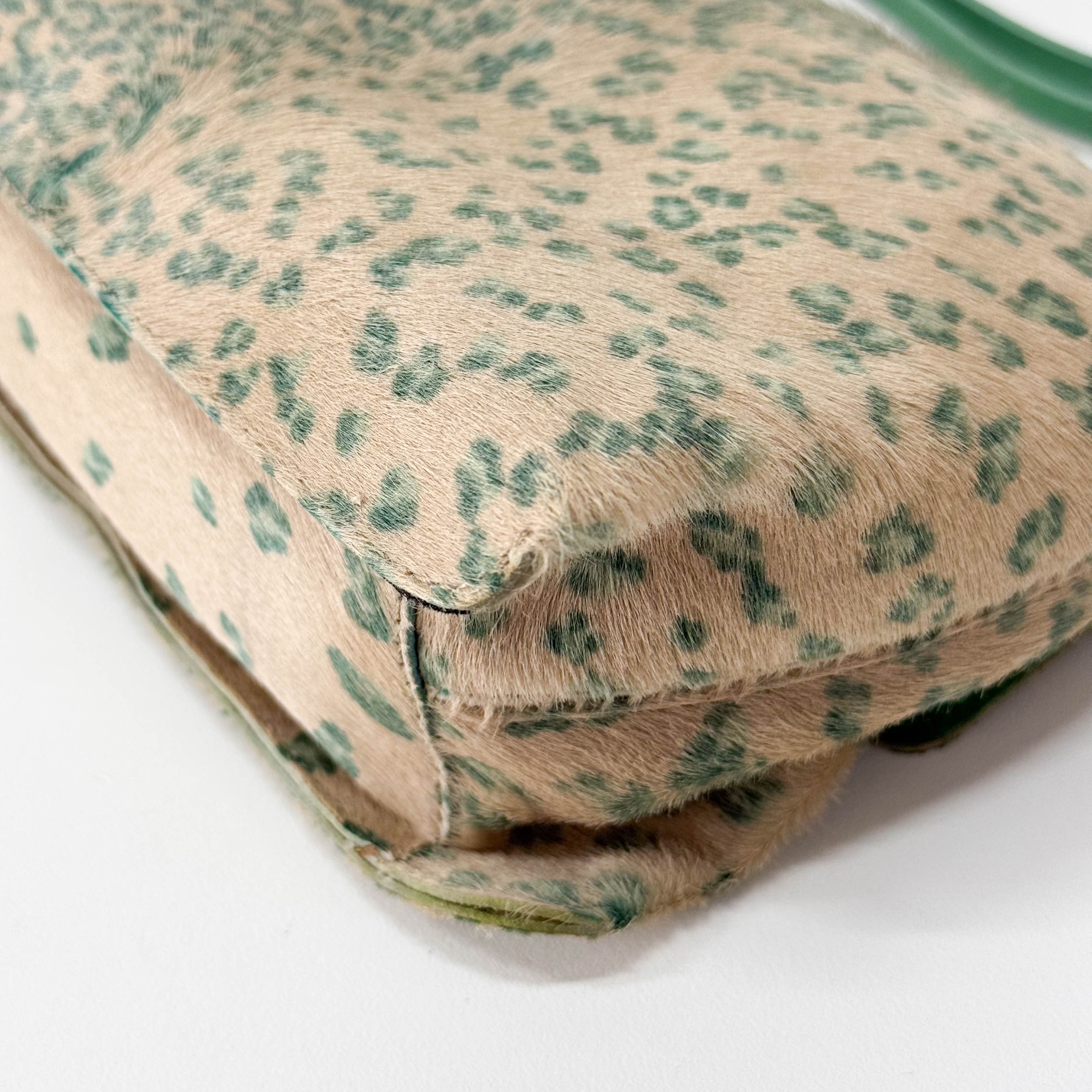 Neutral Pony Hair Shoulder Bag