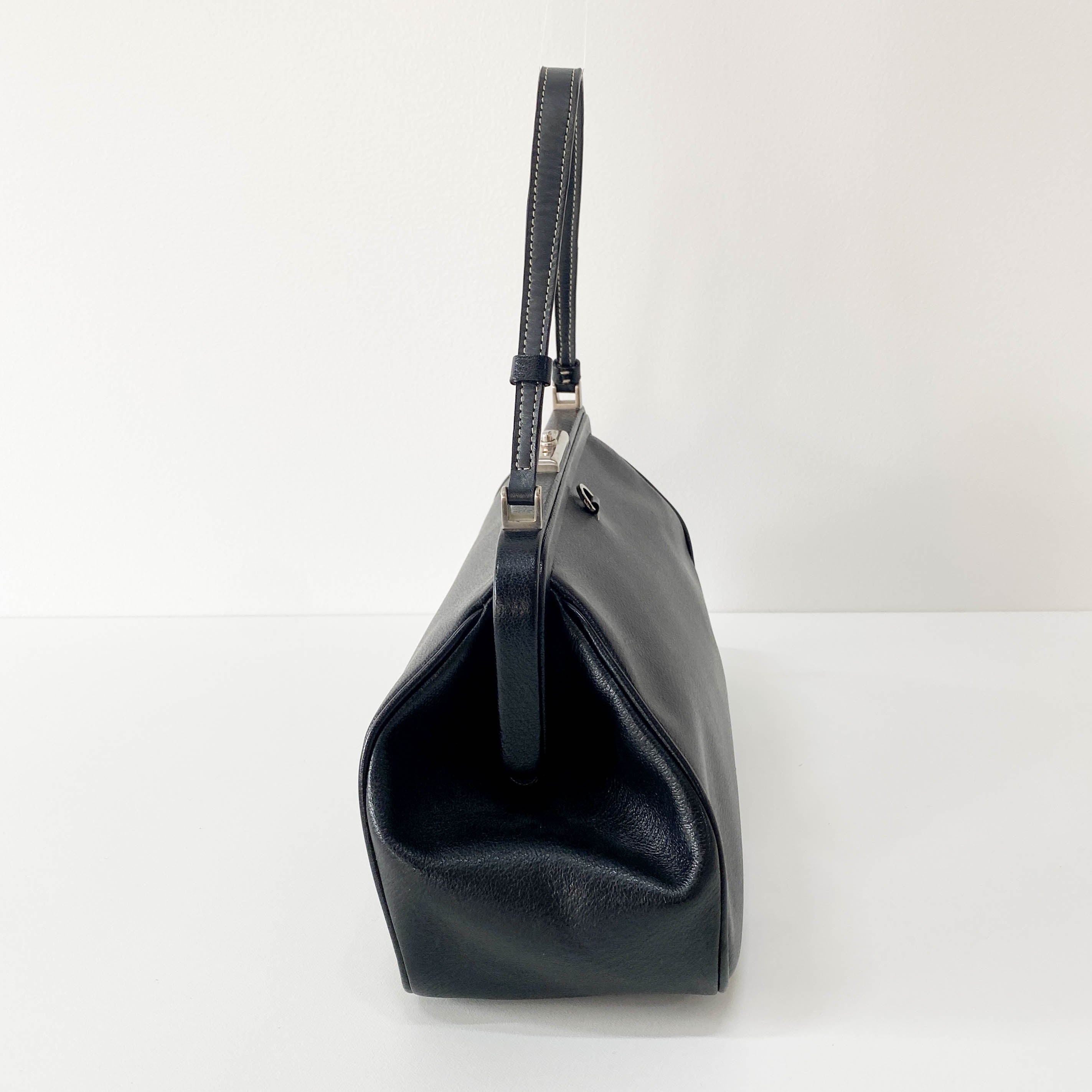 Leather Black Handbag