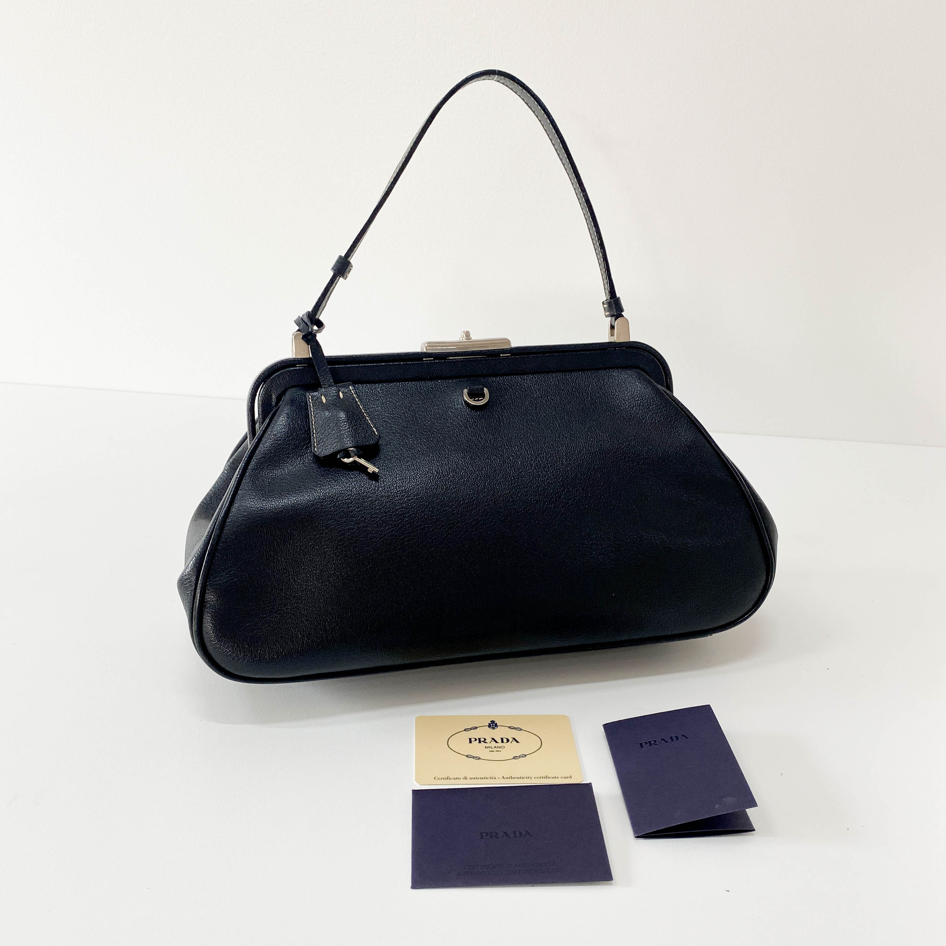 Leather Black Handbag