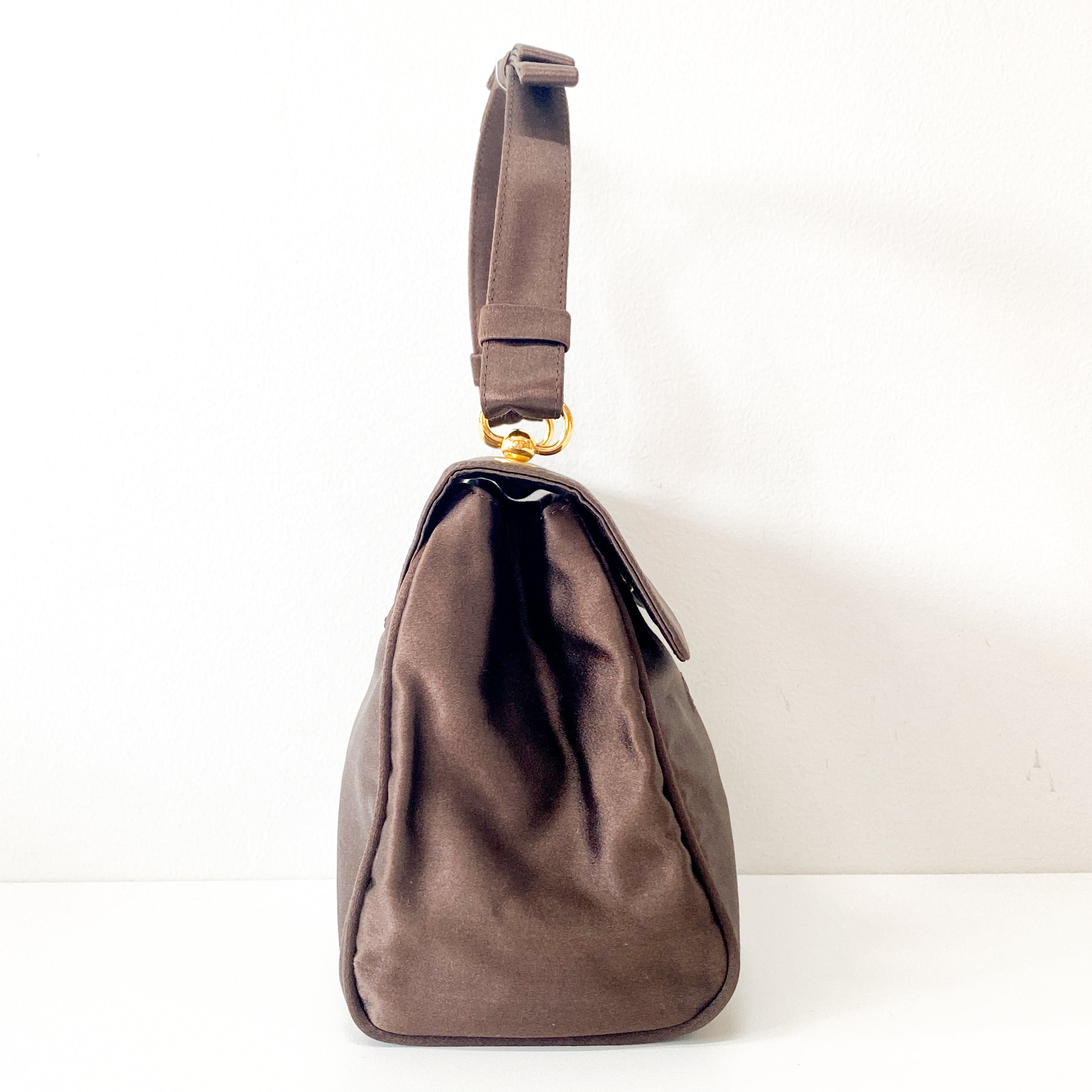 Logo Embroidery Satin Mini