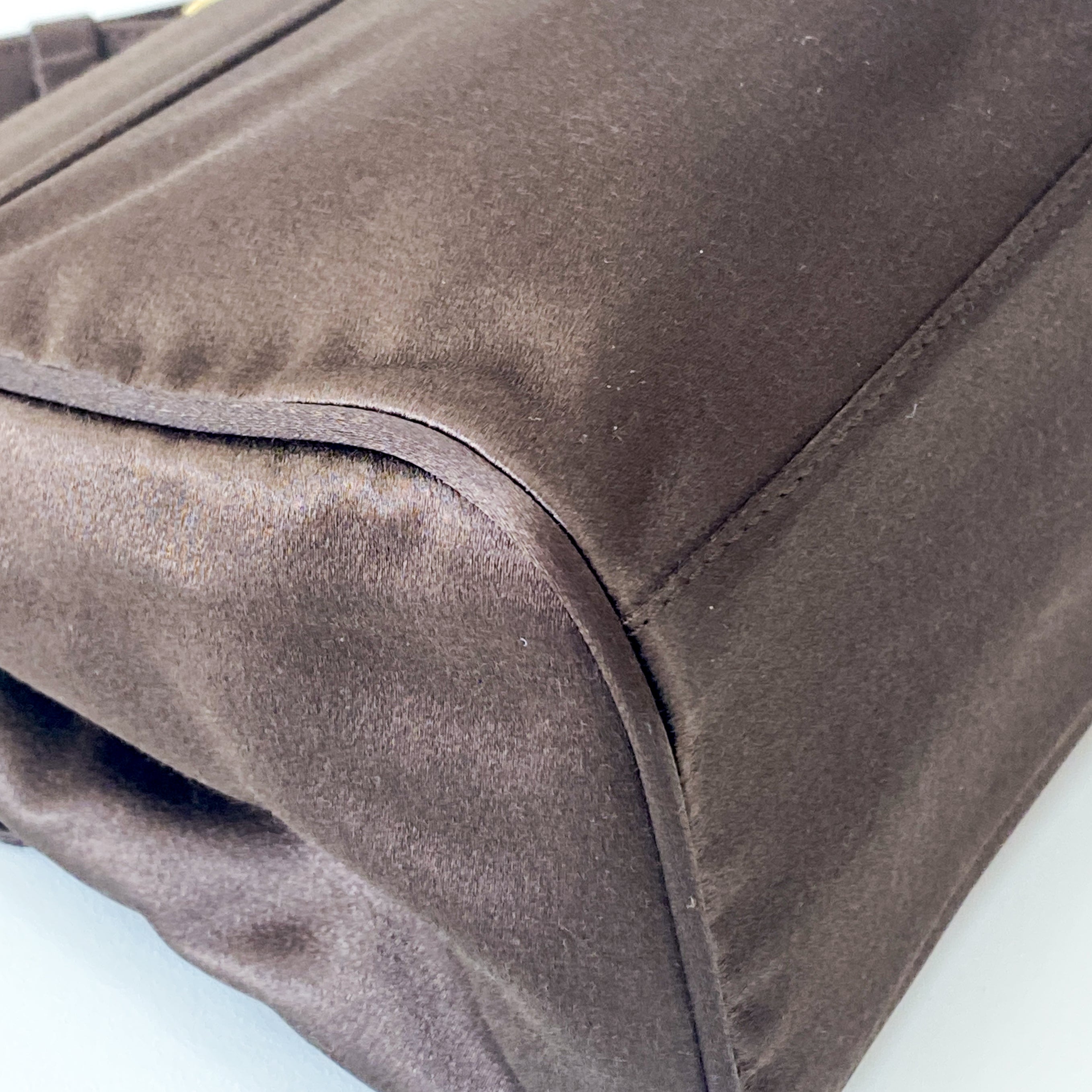 Logo Embroidery Satin Mini