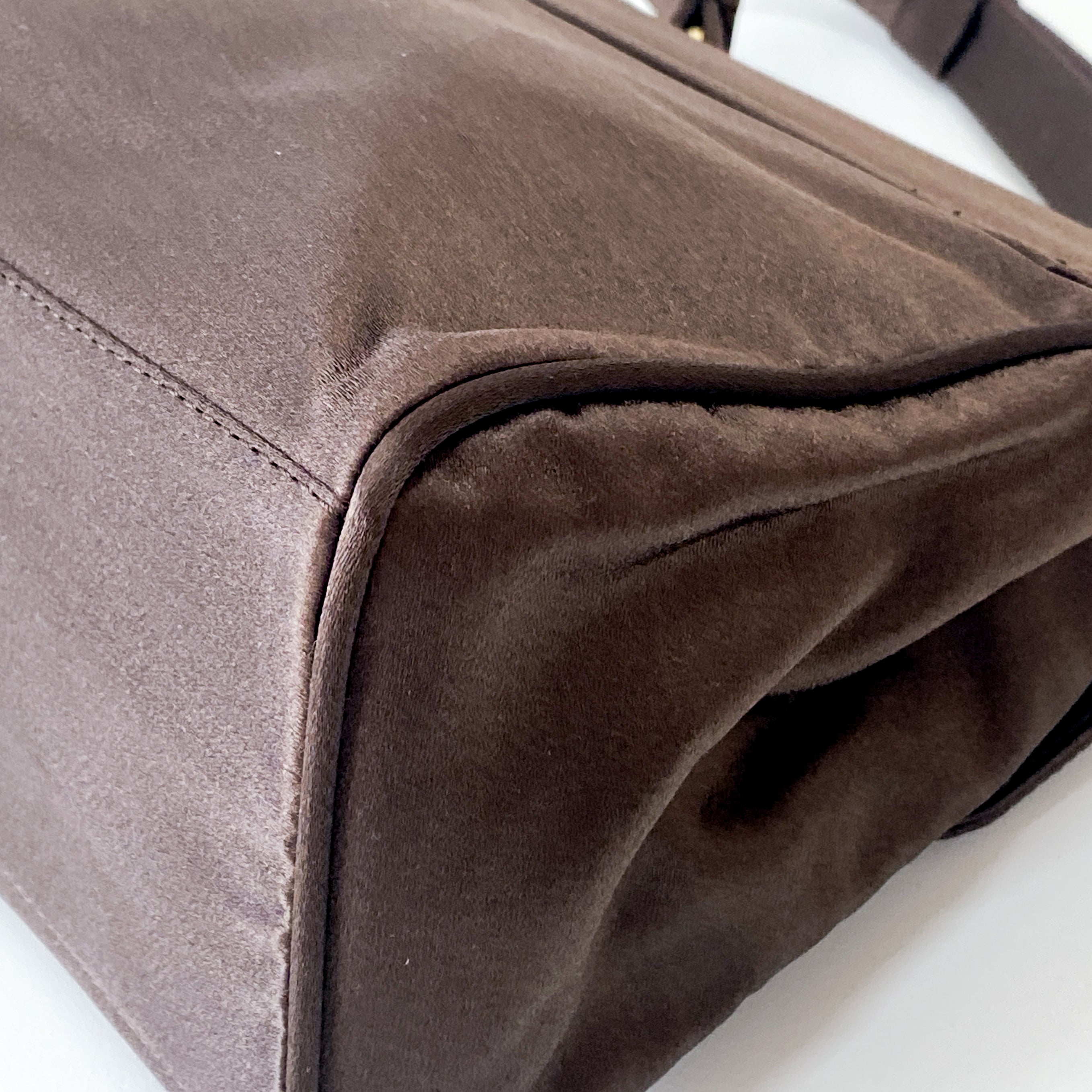 Logo Embroidery Satin Mini