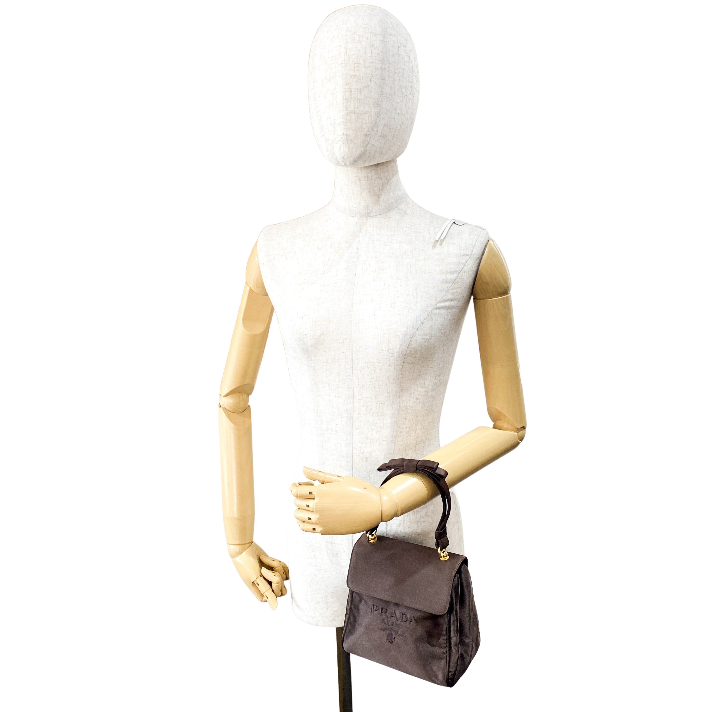 Logo Embroidery Satin Mini