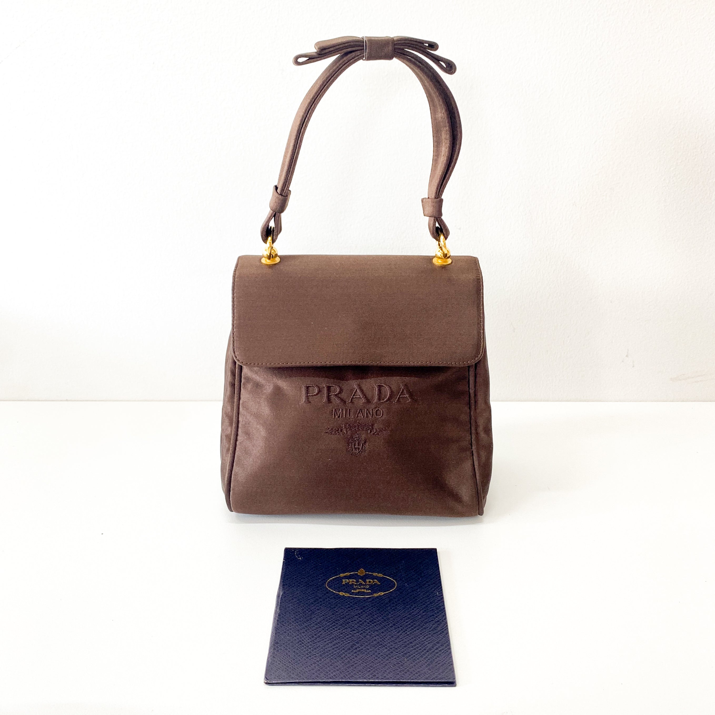 Logo Embroidery Satin Mini