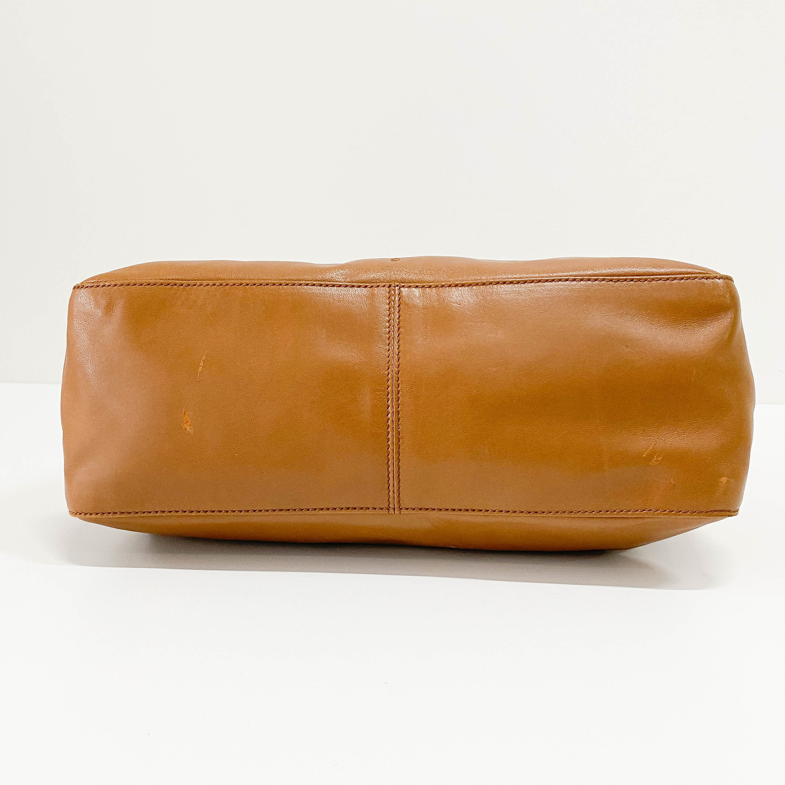 Brown Leather Shoulder Bag