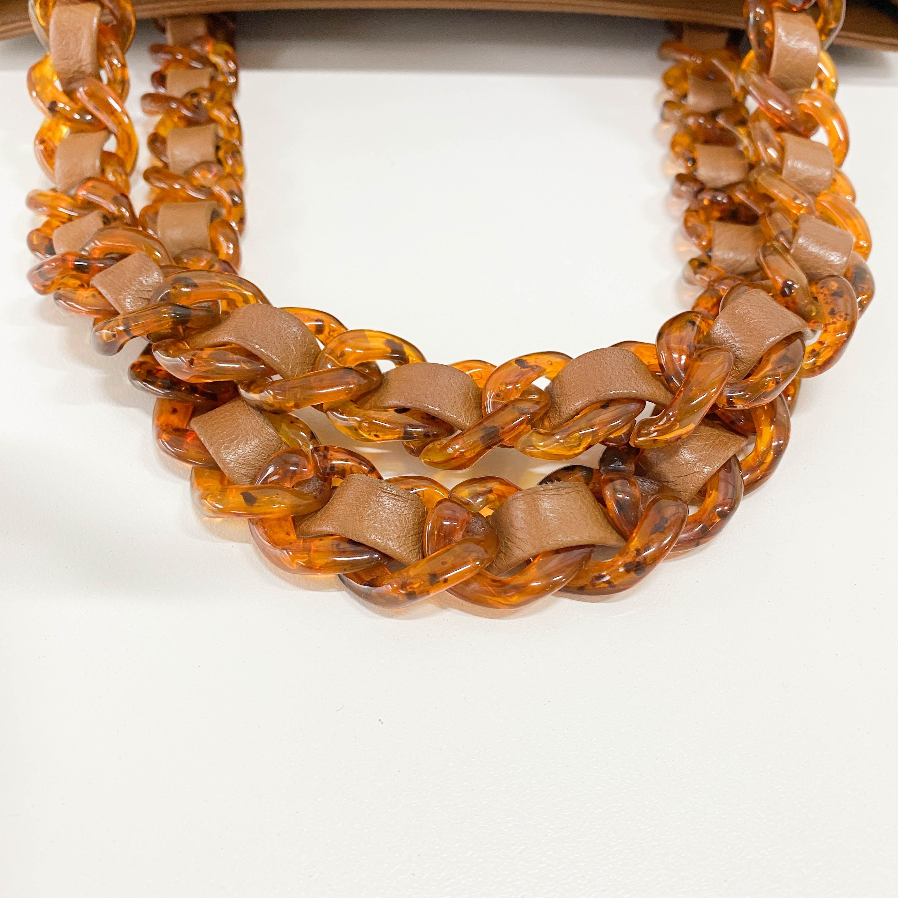 Brown Leather Shoulder Bag