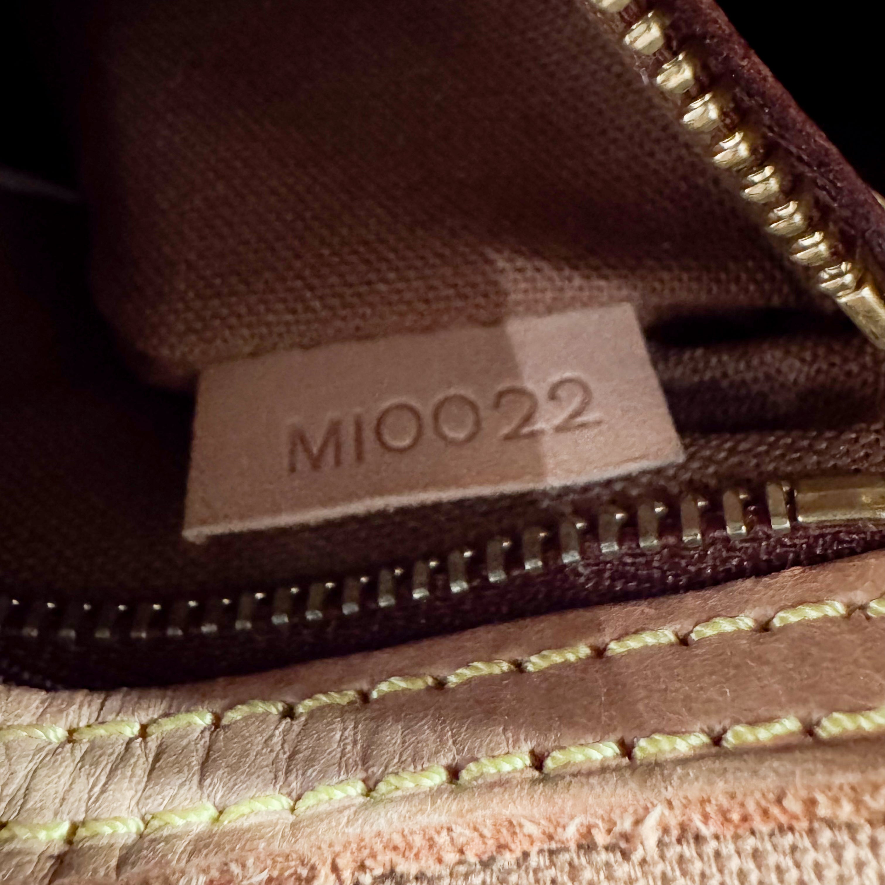 Mini Looping Monogram Brown Canvas Shoulder Bag