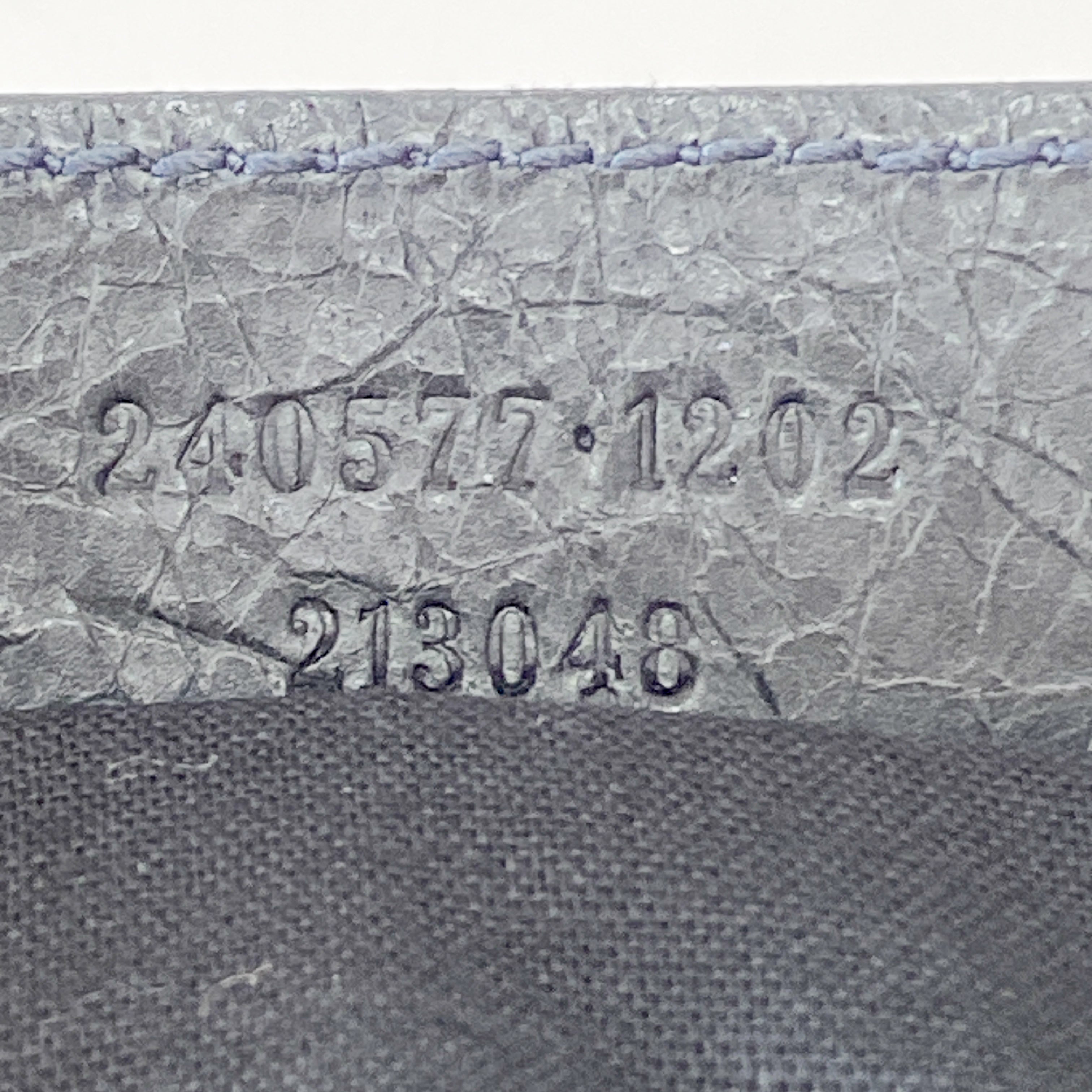 The First Grey Leather Bag