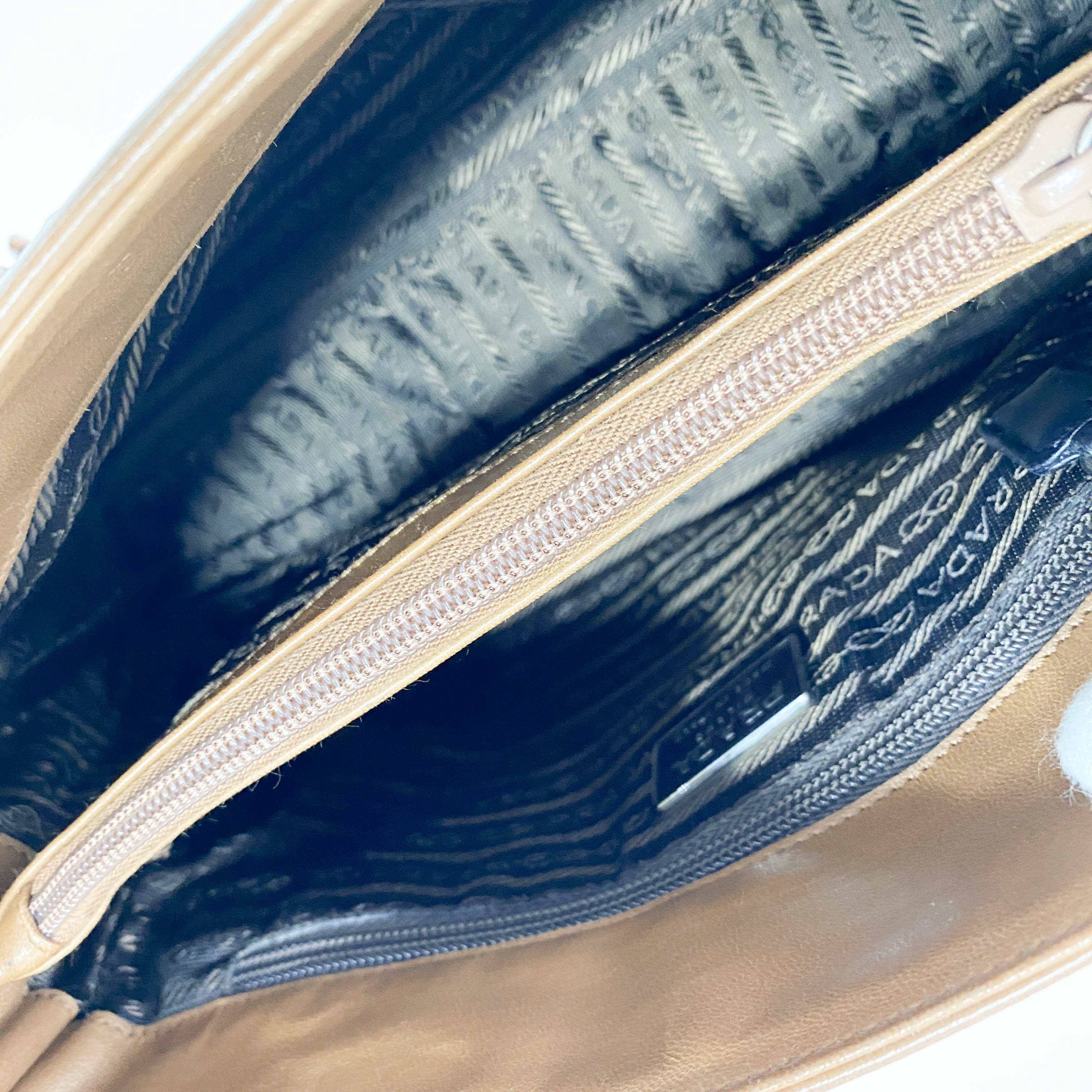 Brown Leather Shoulder Bag