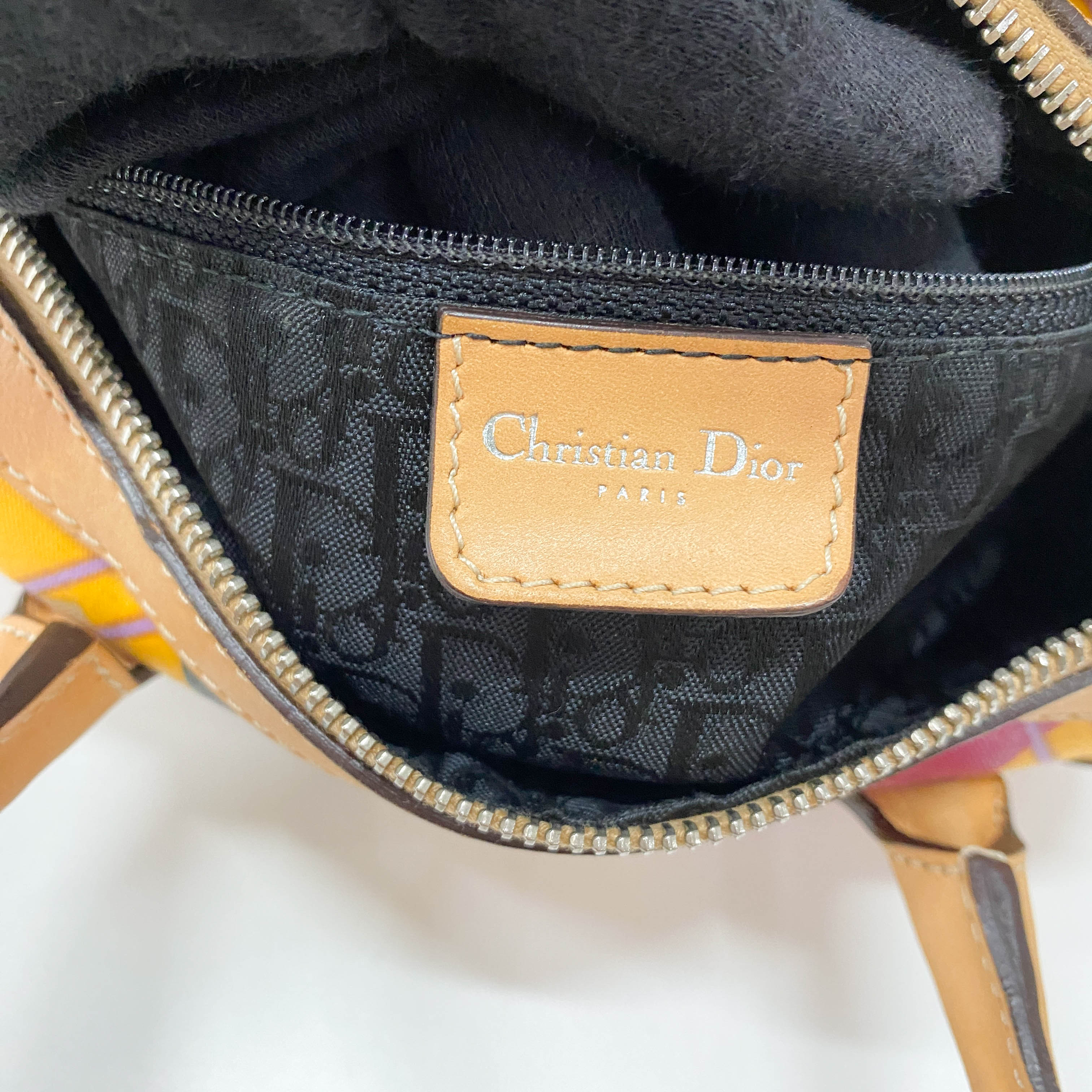 Boston Mini Multi-Colour Coated Canvas Handbag