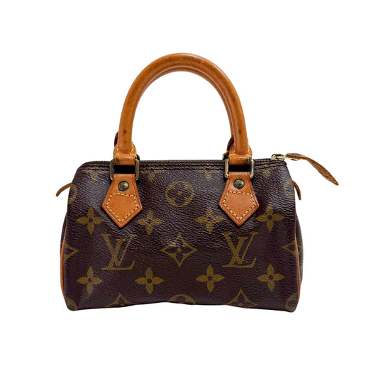 Mini Speedy Monogram Canvas Accessory Handbag