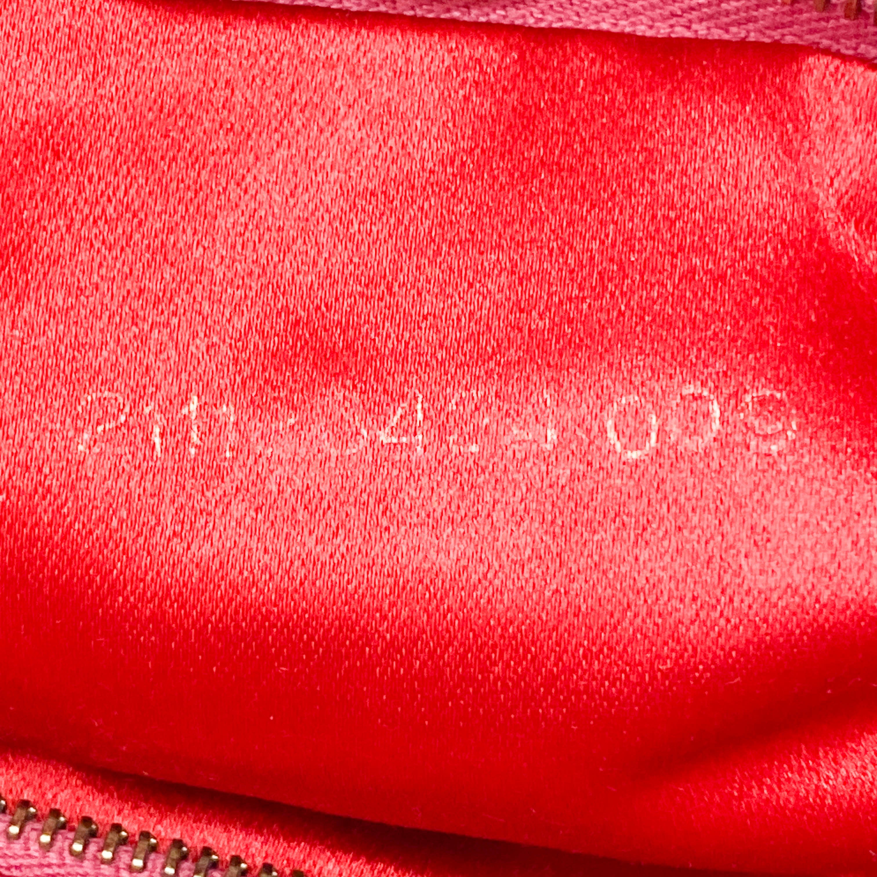 Baguette Pink Suede Shoulder Bag