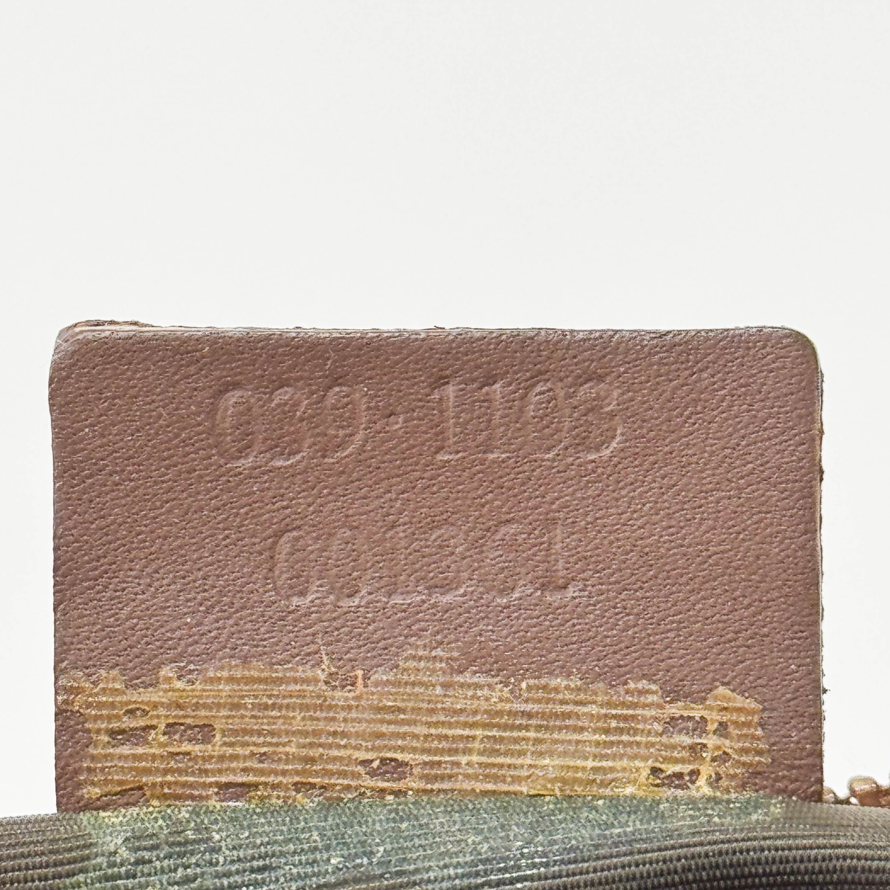 Boat Brown GG Canvas Pouch Shoulder Bag