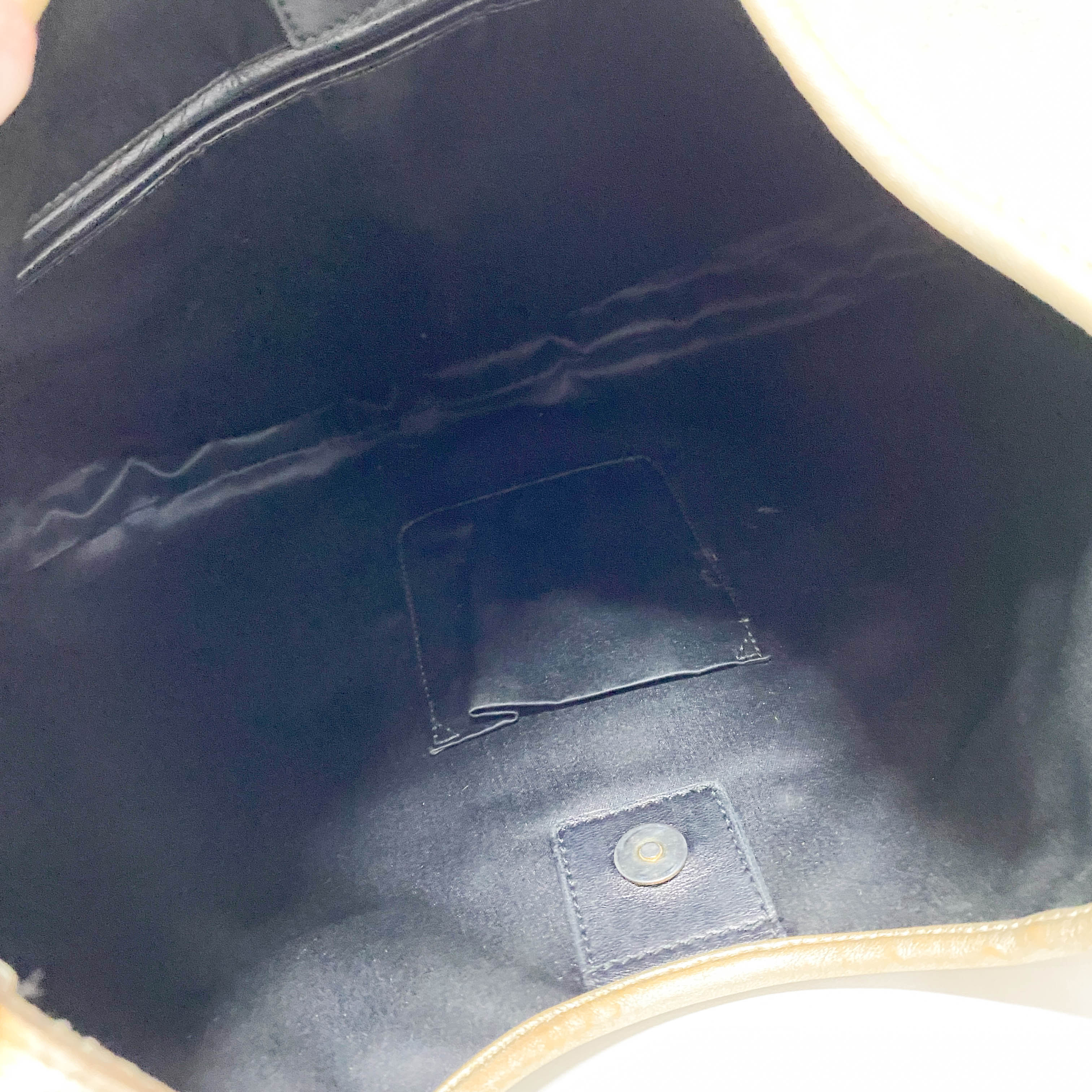 Mombasa Beige Canvas Shoulder Bag