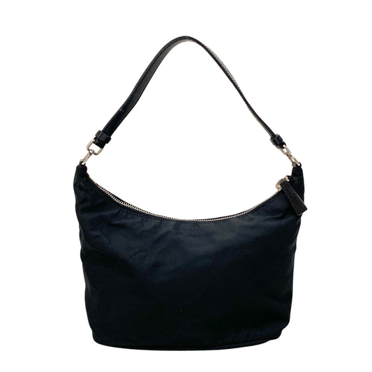 Black Nylon Shoulder Bag
